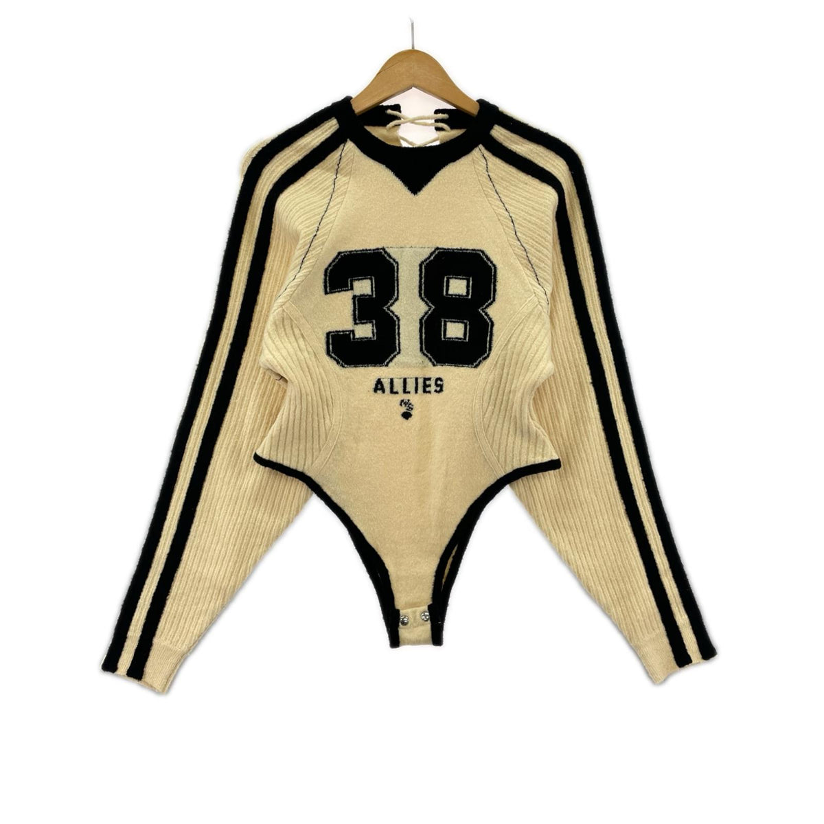 ニット Numbering Knit Body Suit F BEG フリー ベージュ