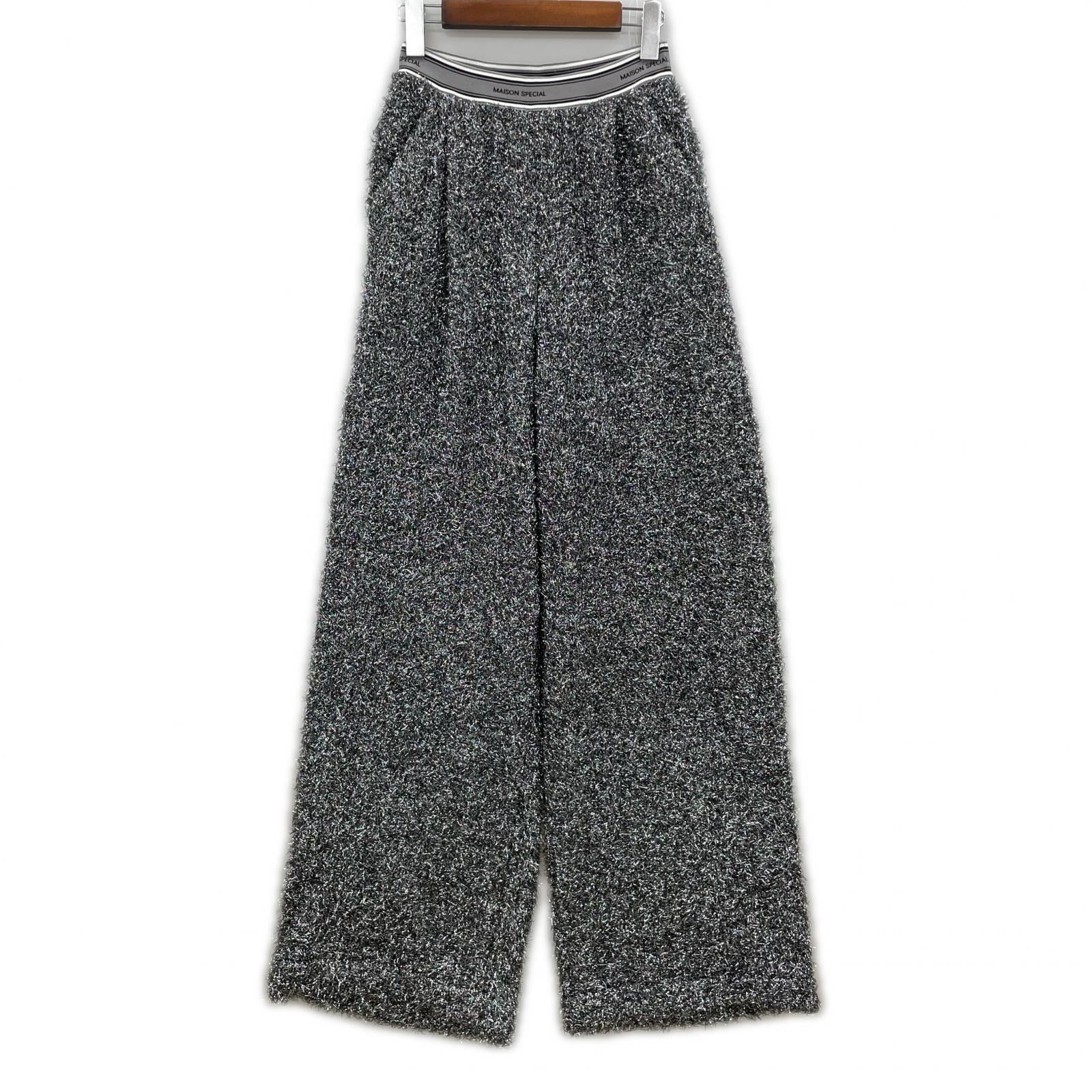 パンツ Logo Band Glitter Pants 38 GRY 38 グレー