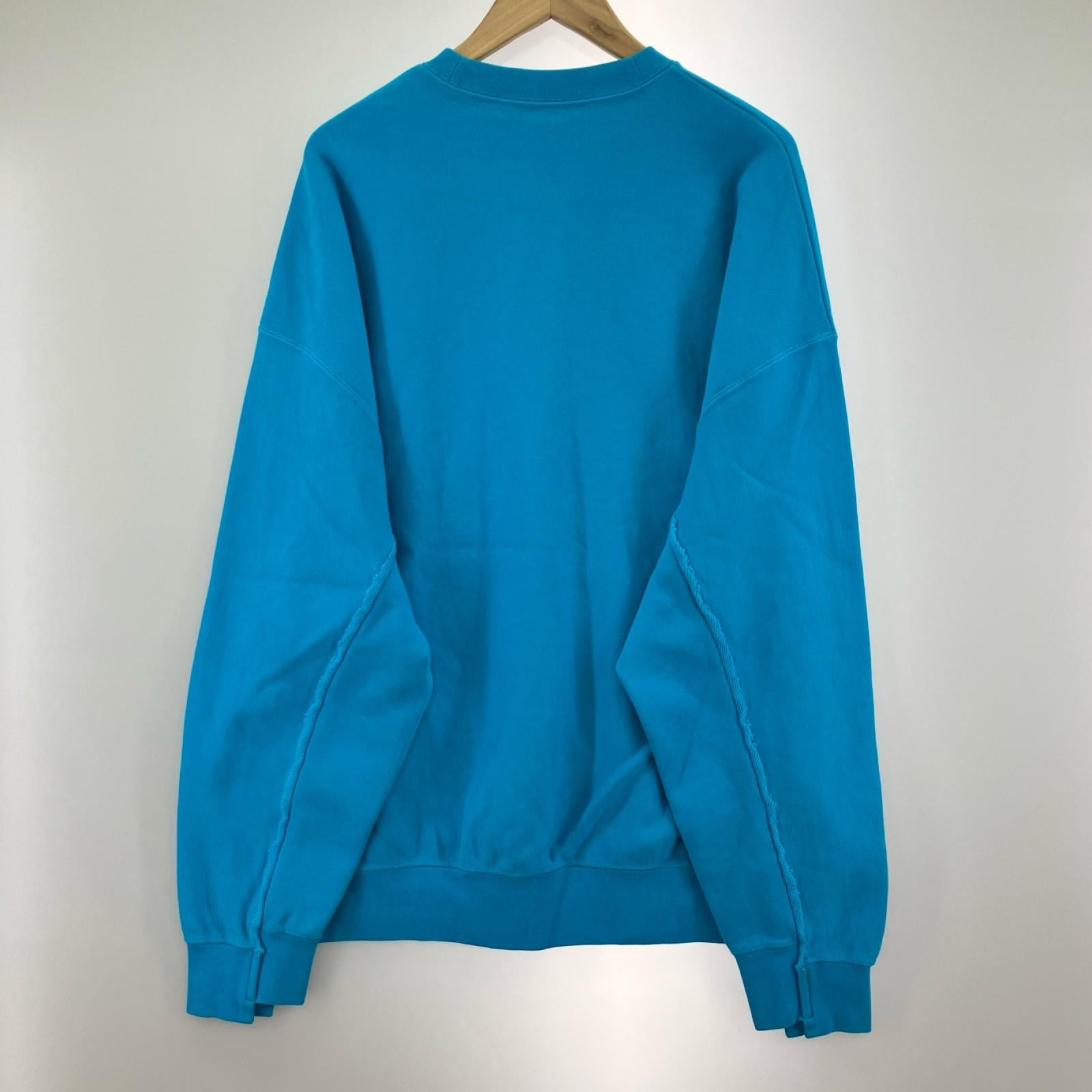 スウェット Over Size Sweat F BLU フリー