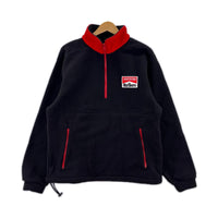 その他トップス 90s Marlboro ﾊｰﾌｼﾞｯﾌﾟﾌﾘｰｽ BLK