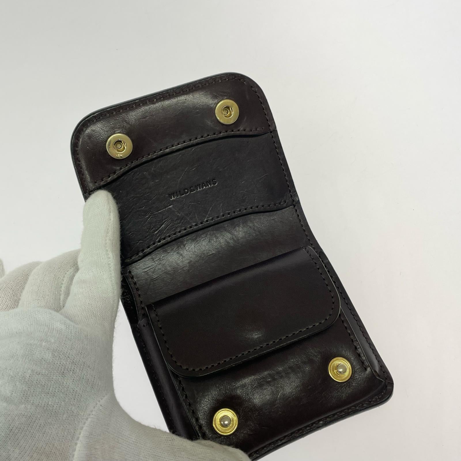 コンパクトウォレット カーサ 二つ折り財布 コンパクトウォレット ブラウン