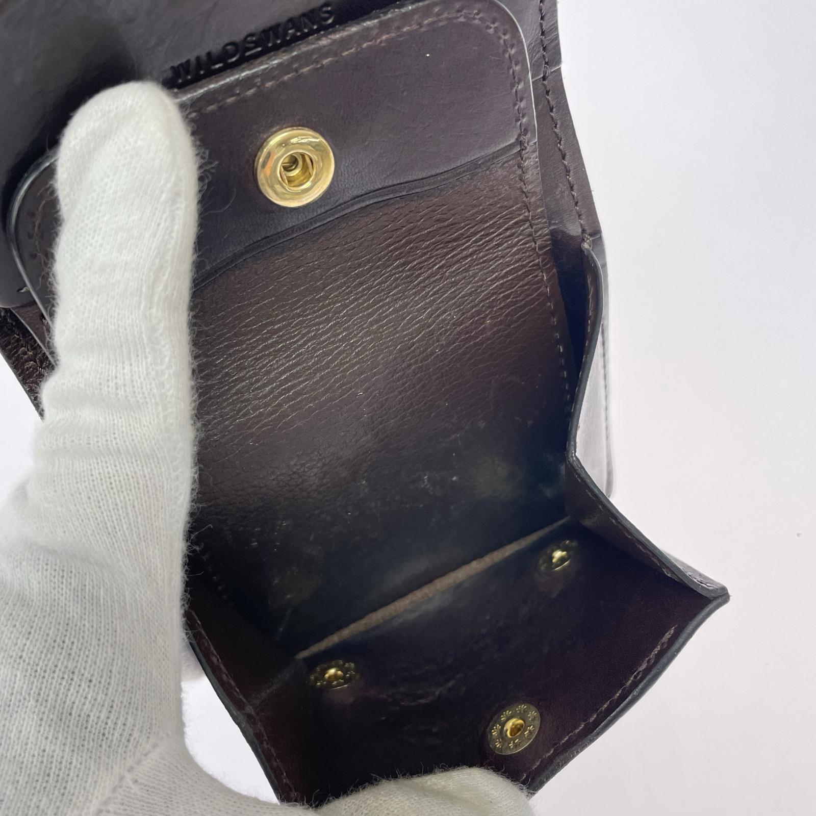 コンパクトウォレット カーサ 二つ折り財布 コンパクトウォレット ブラウン