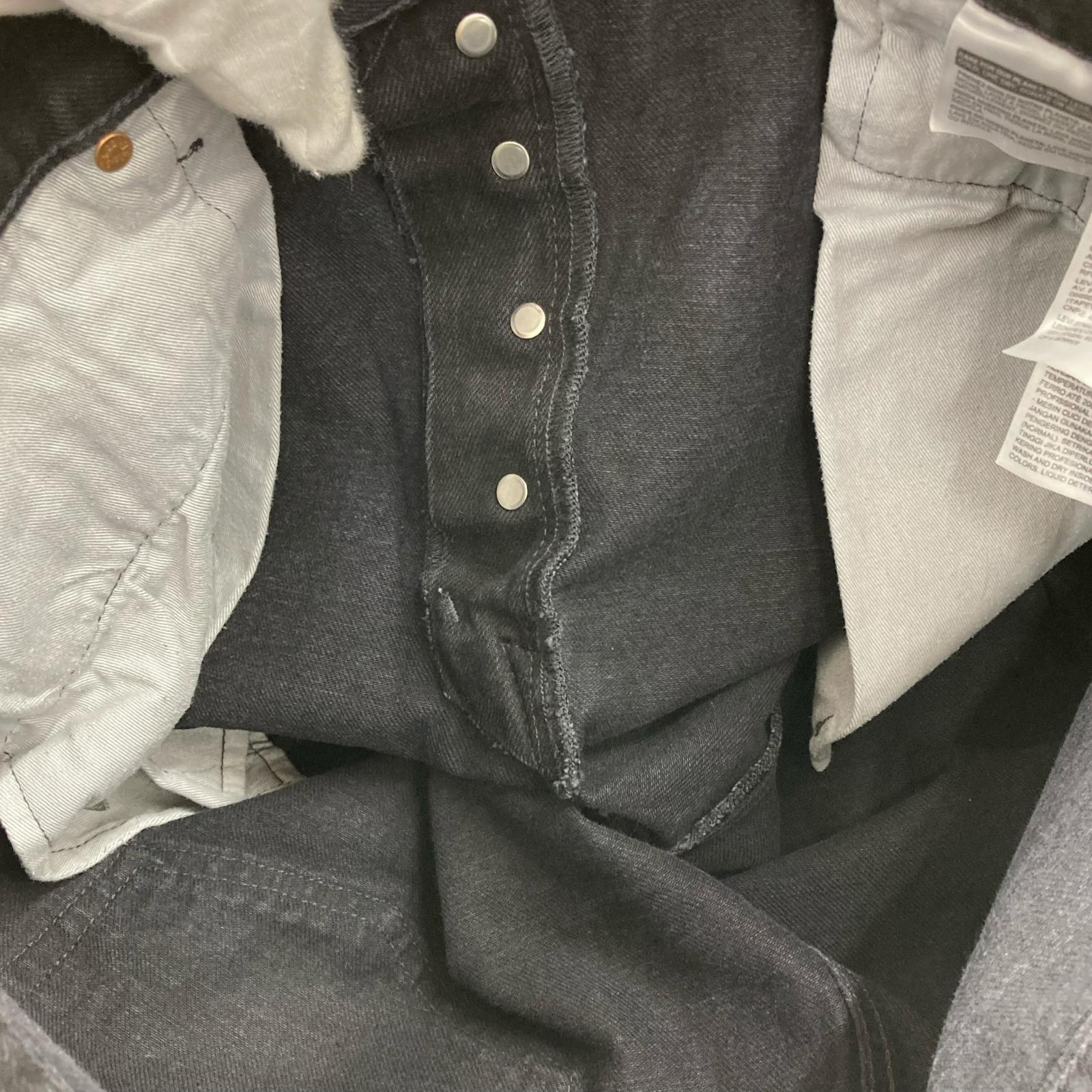 デニムパンツ ×DENIM TEARS/501DT/W36L34 36 ブラック