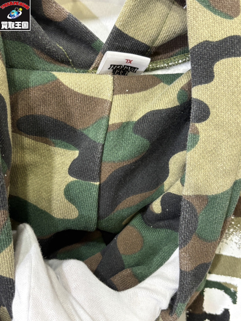 パーカー SPRAYED OG LABEL HOODIE XL