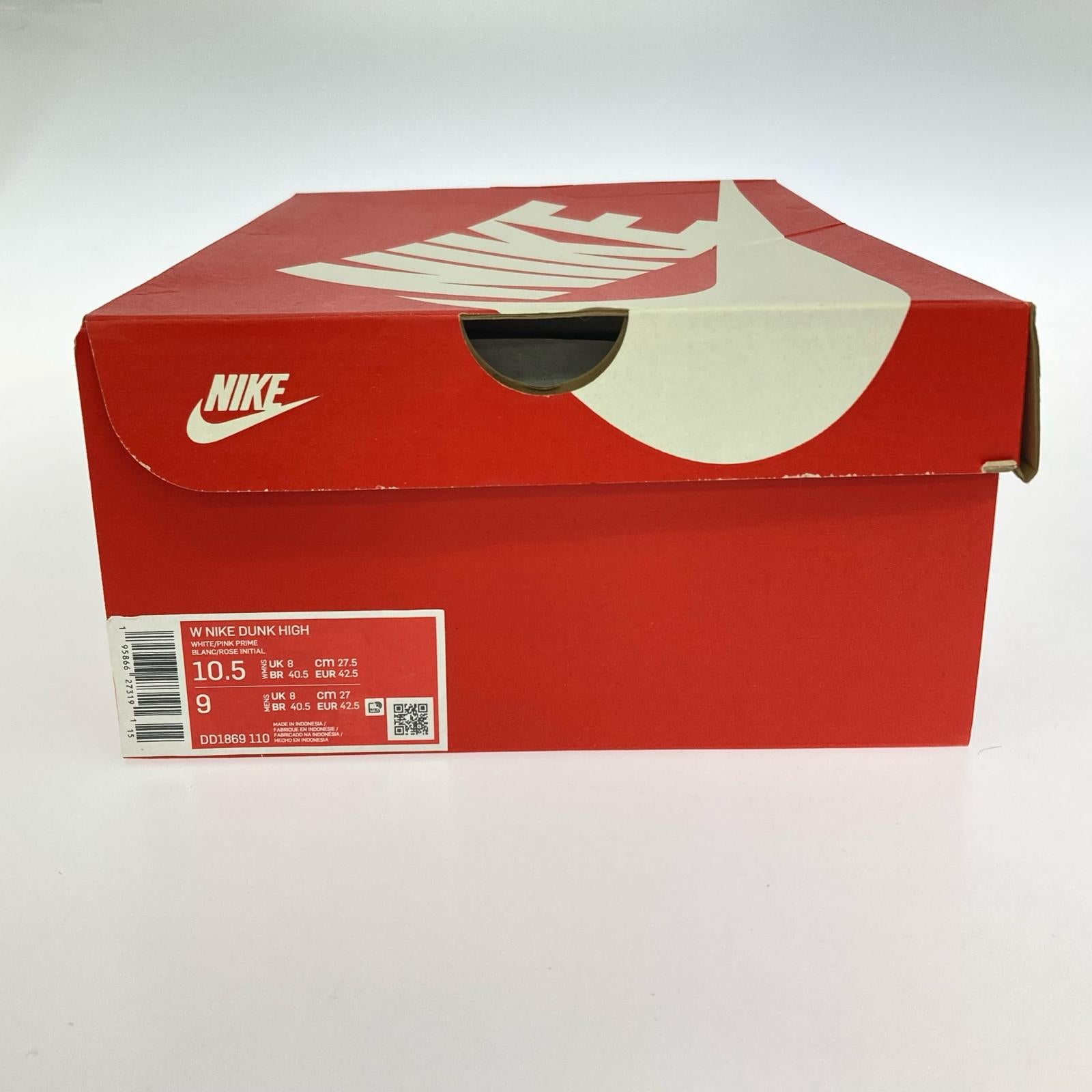 スニーカー W NIKE DUNK HIGH Pink Prime 27.5cm 27.5cm (US9 1/2 UK9 EU45)