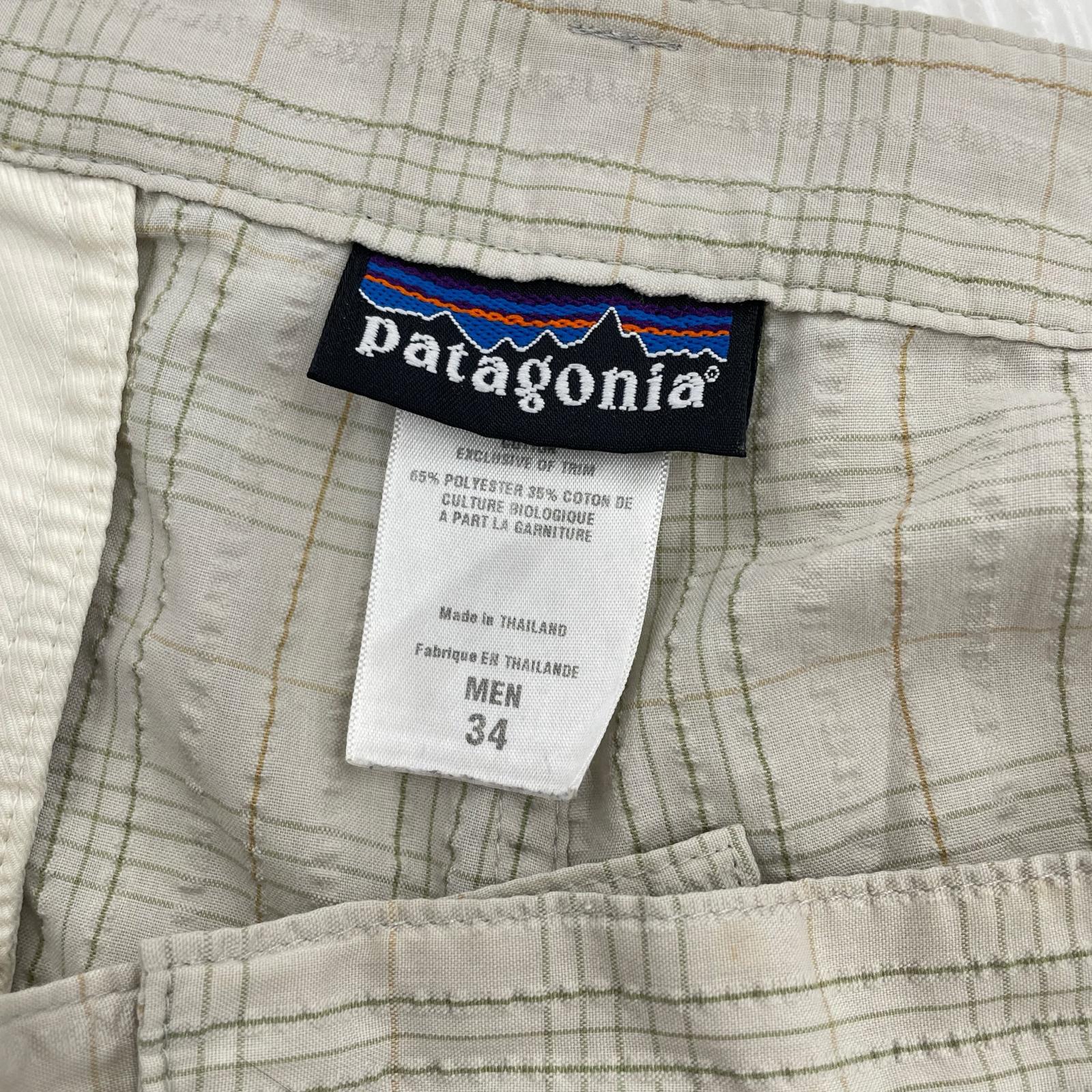 ショートパンツ '99 チェックショーツ W36 34 ベージュ