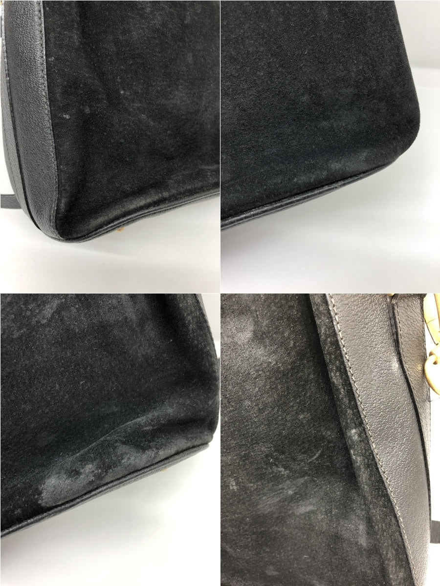 GUCCI スエ-ド 巾着 2wayバッグ