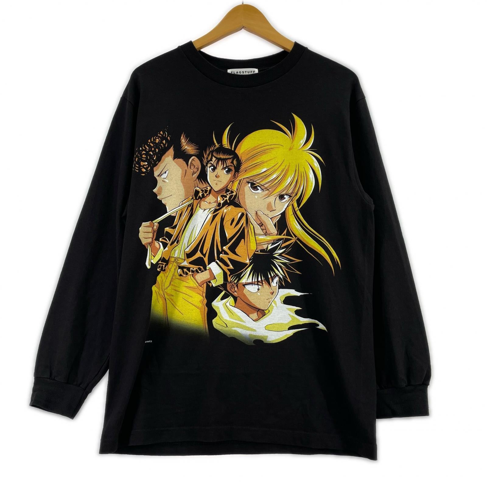 長袖Ｔシャツ x 幽遊白書/MULTI LS TEE/M/FS2010 M ブラック