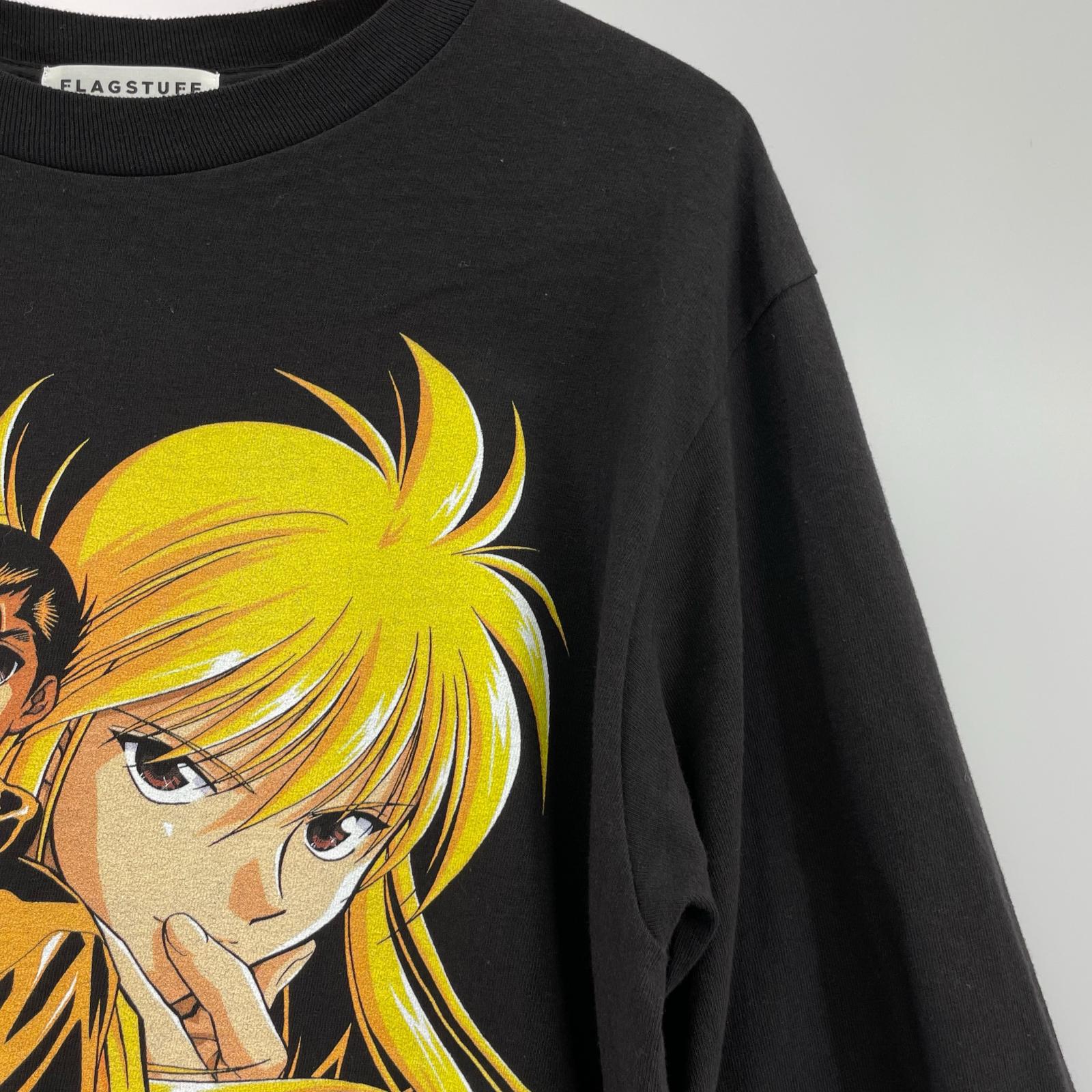 長袖Ｔシャツ x 幽遊白書/MULTI LS TEE/M/FS2010 M ブラック