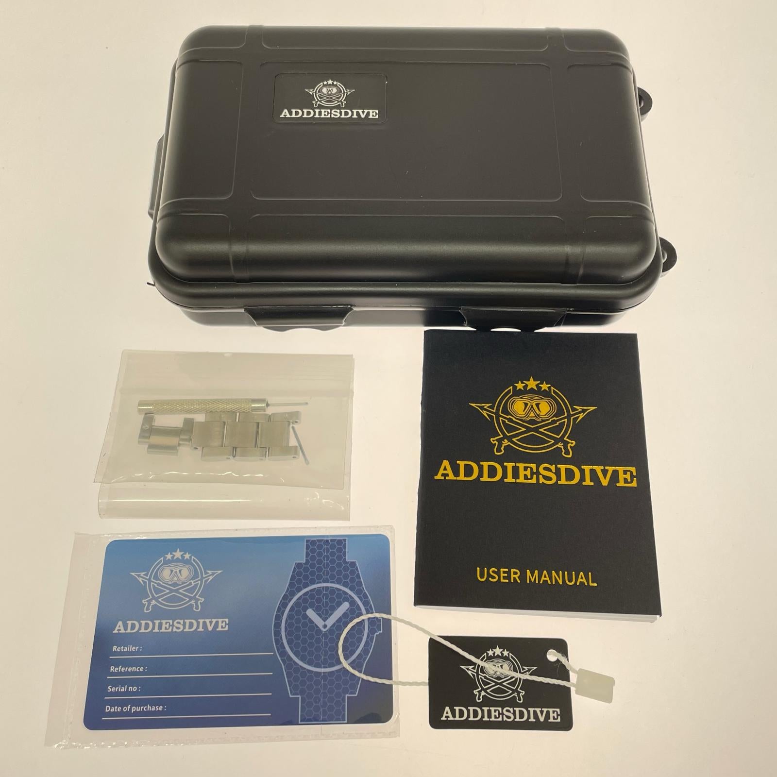 腕時計 addiesdive シルバー