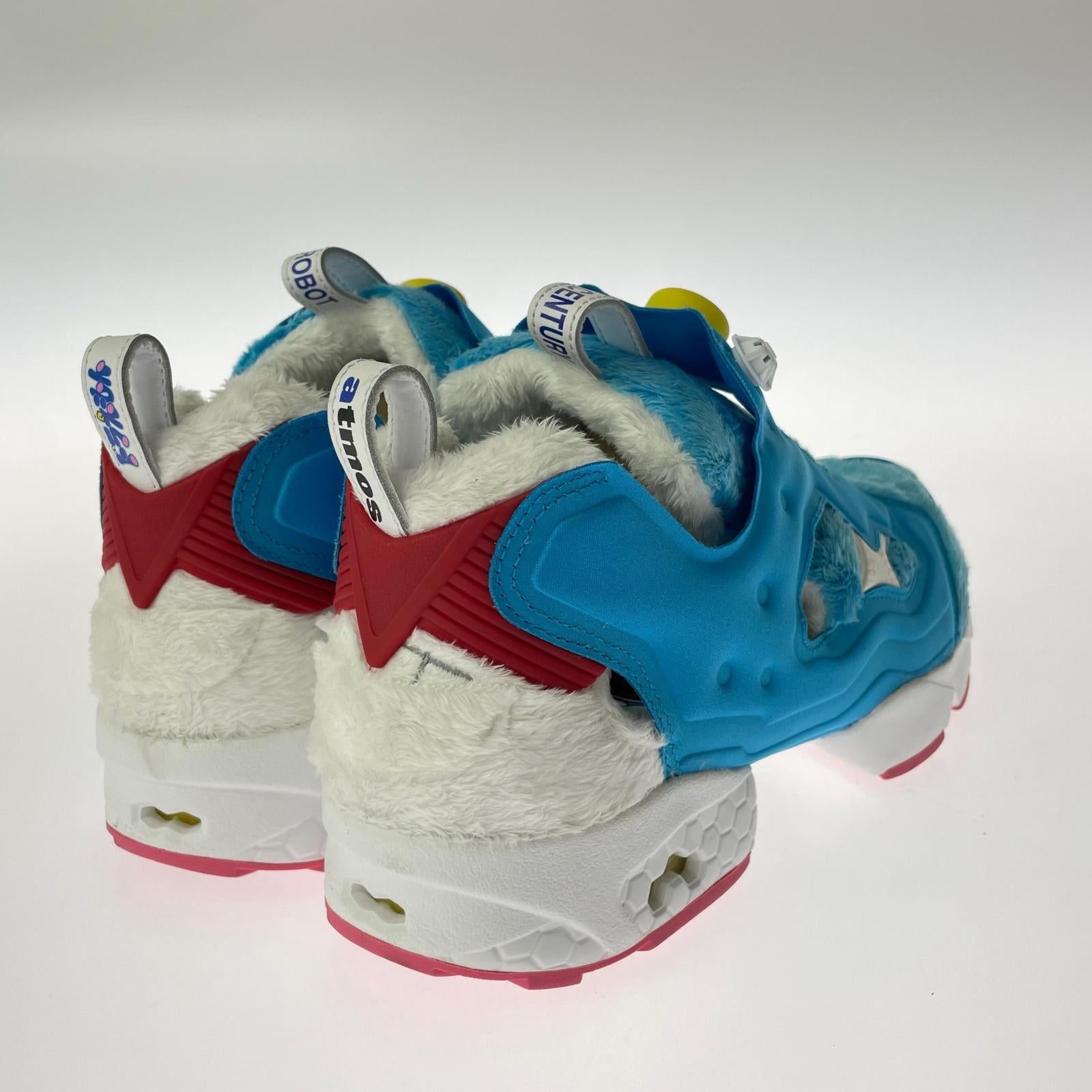 スニーカー DORAEMON×atmos INSTAPUMP FURY OG (28cm) 28cm (US10 UK9 1/2 EU46) ブルー