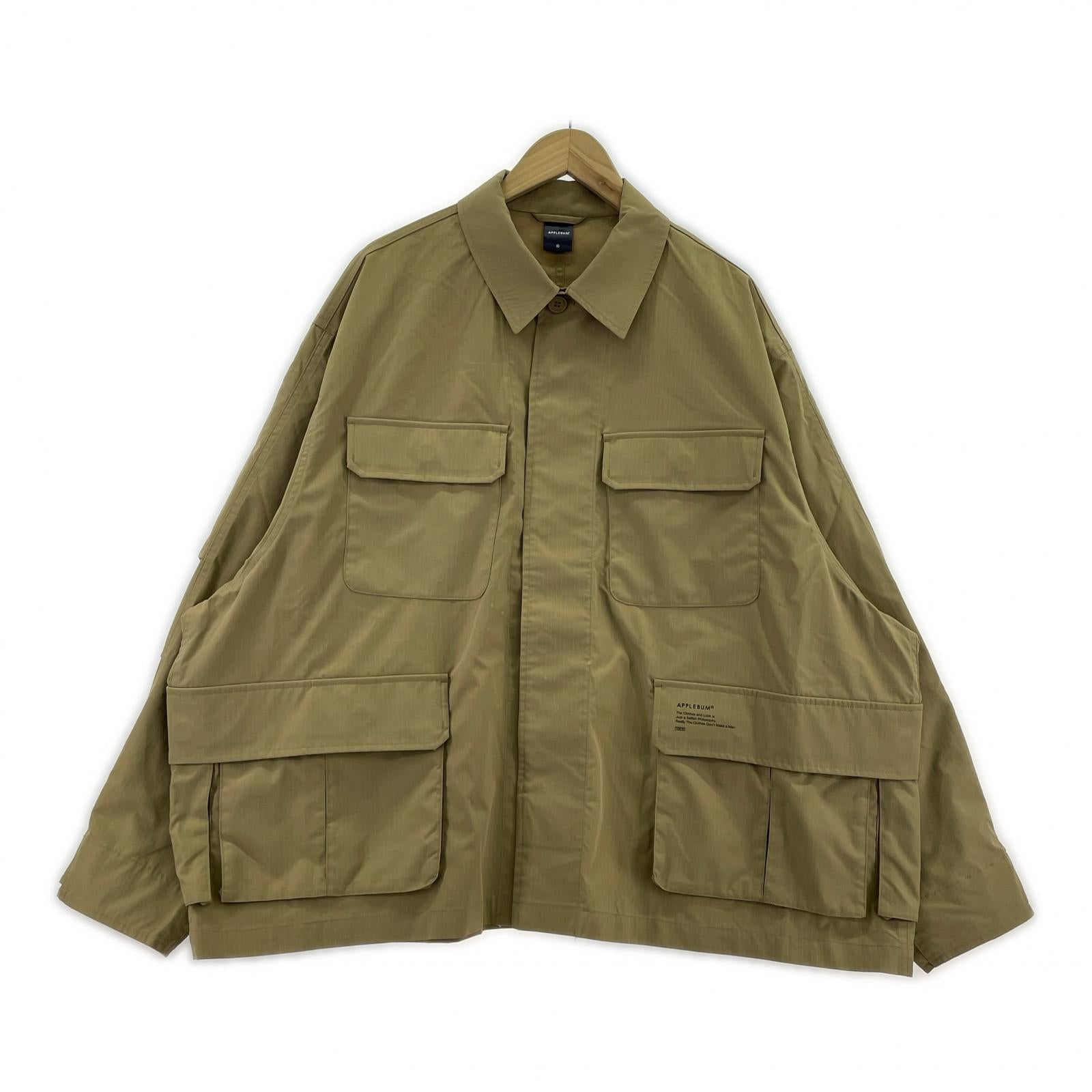 ジャケット ミリタリージャケット XL BGE ベージュ