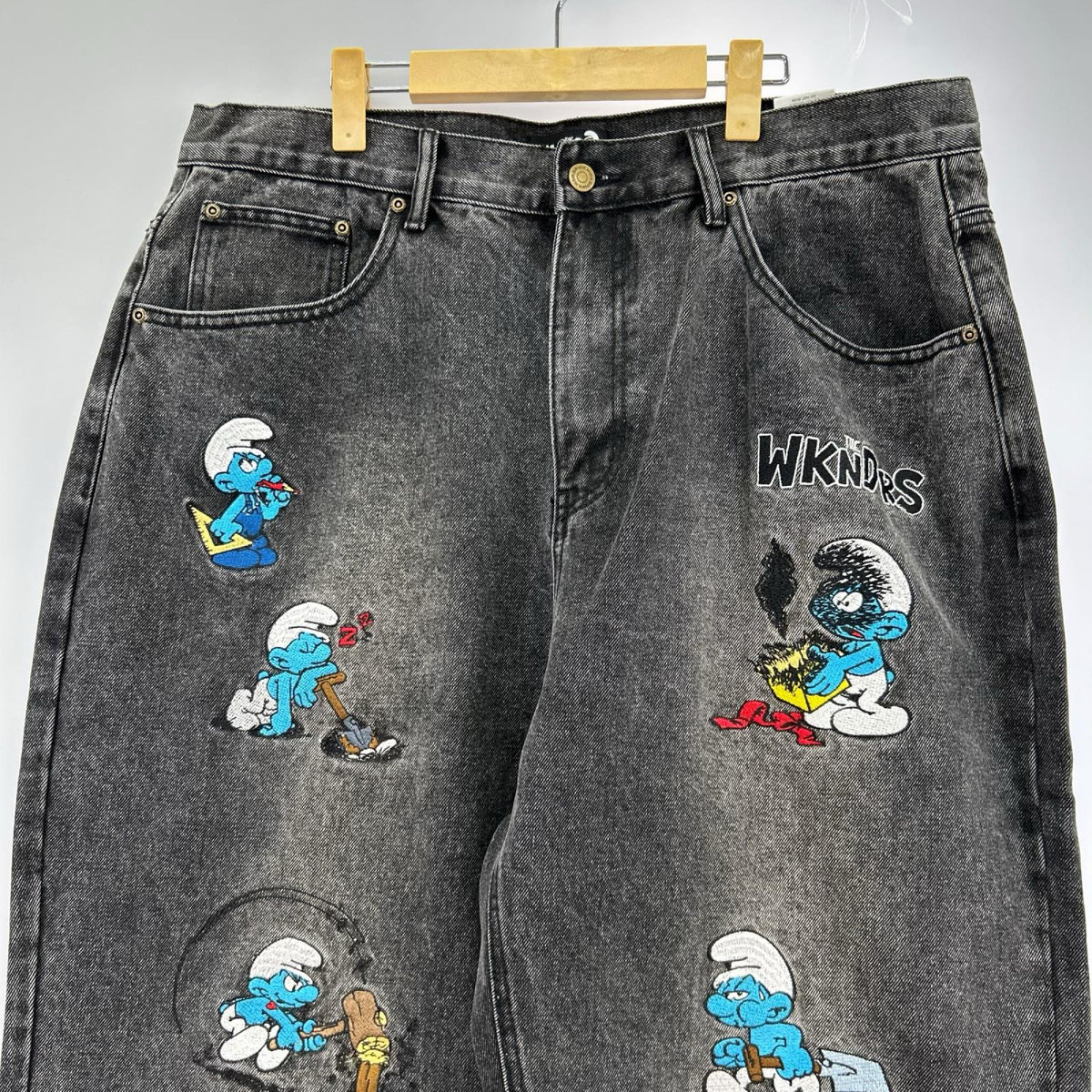デニムパンツ WKNDRS/BLK/XL ブラック