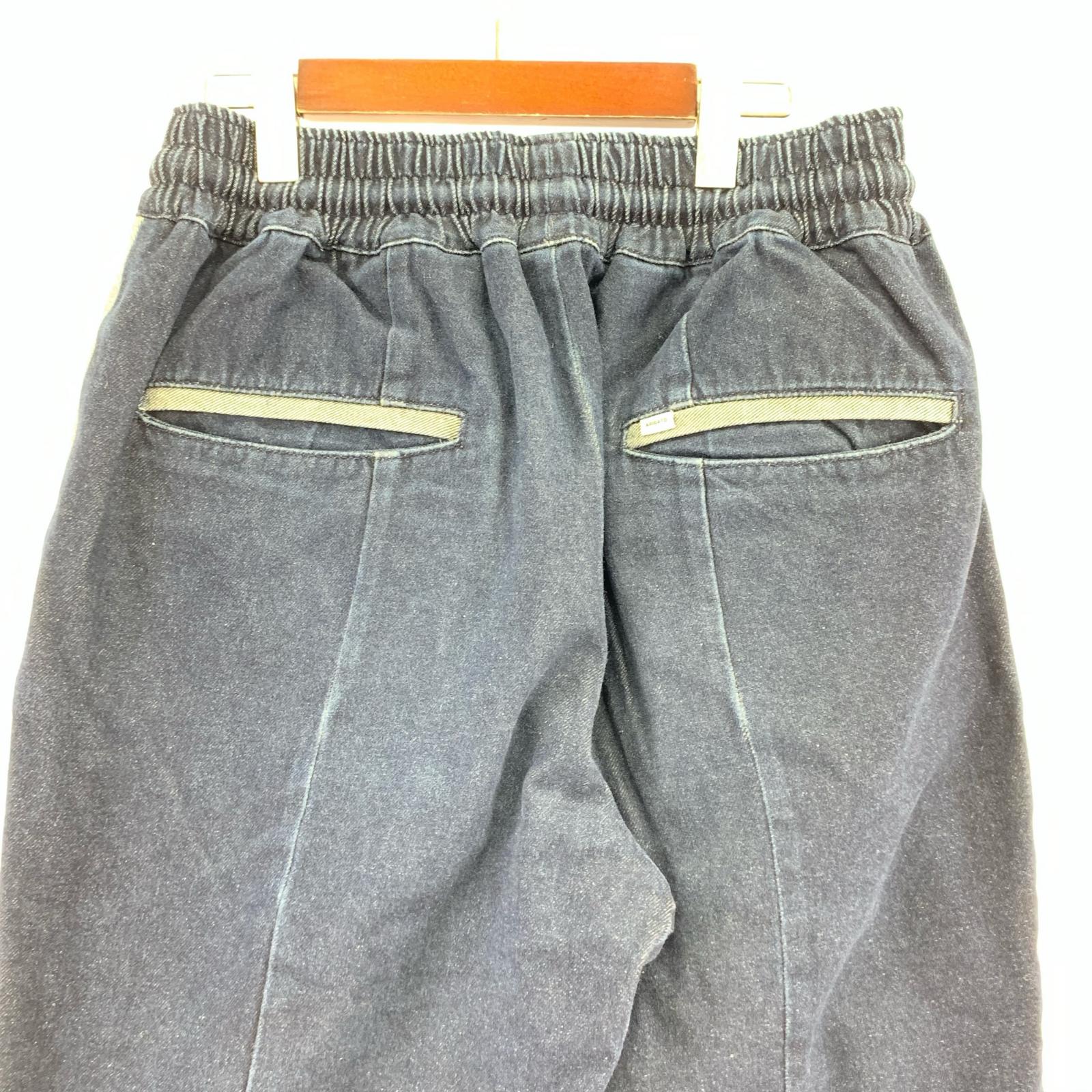 デニムパンツ デニムトラックパンツ/XL ネイビー