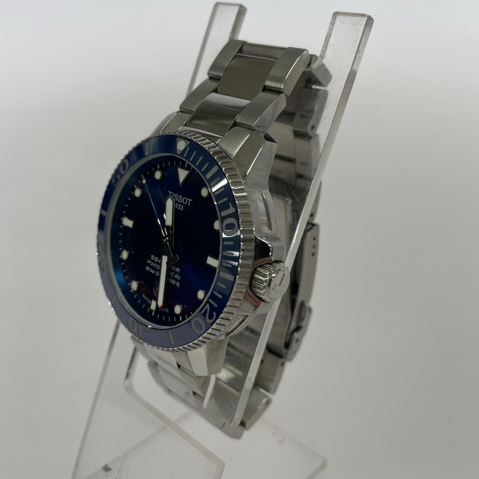 腕時計 TISSOT パワーマティック T12040A 自動巻き