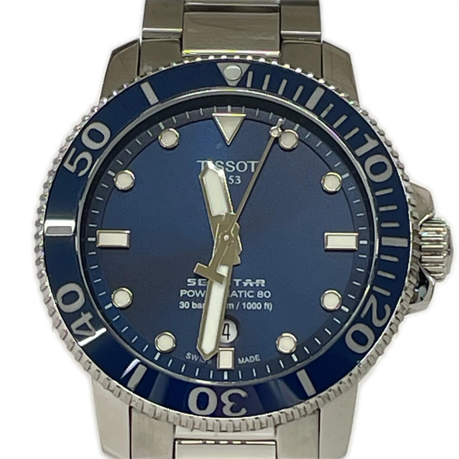 腕時計 TISSOT パワーマティック T12040A 自動巻き