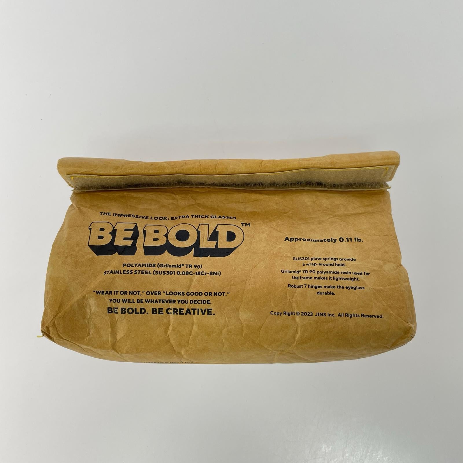 その他アクセサリー JINS BE BOLD ブラウン