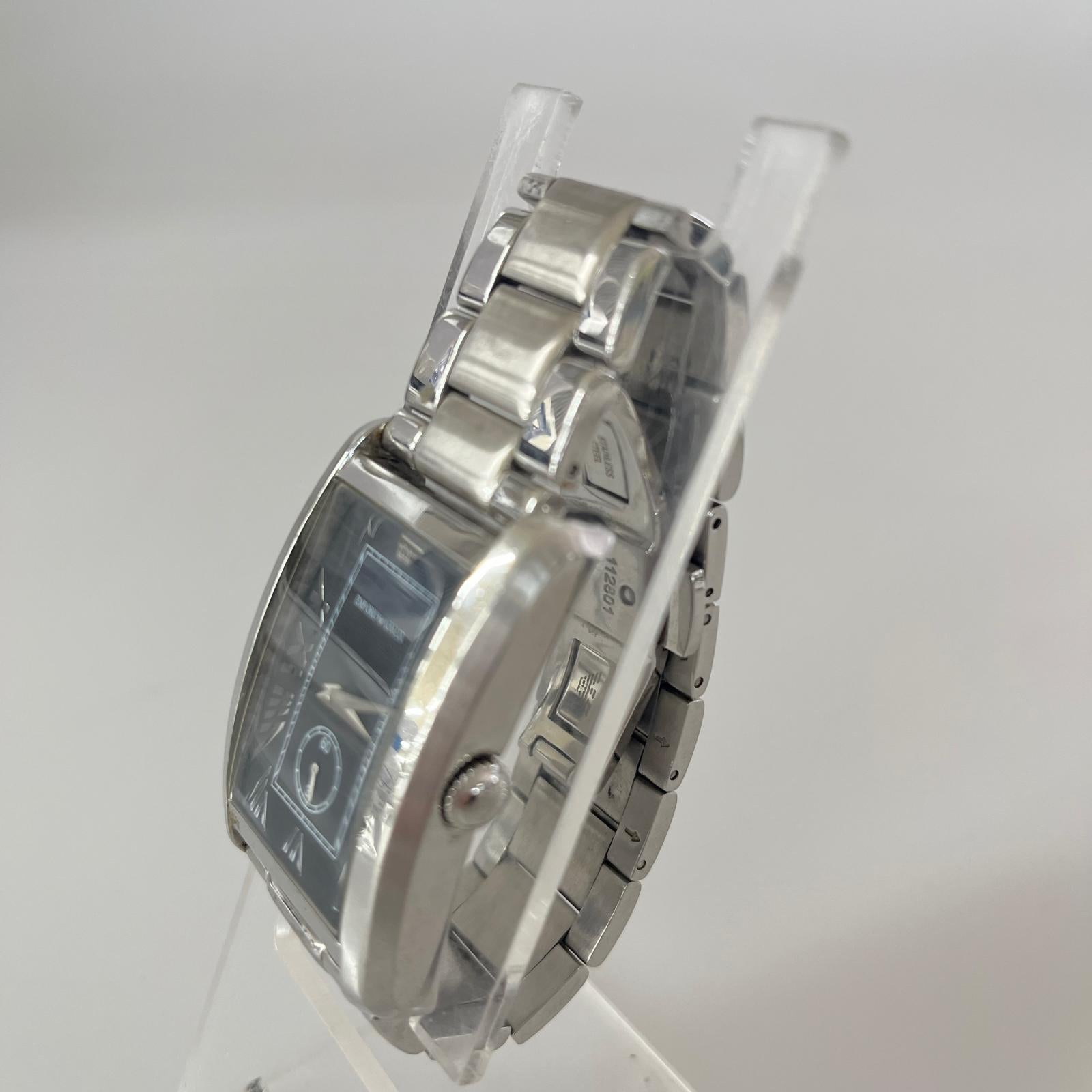 腕時計 EMPORIO ARMANI メンズ時計 シルバー