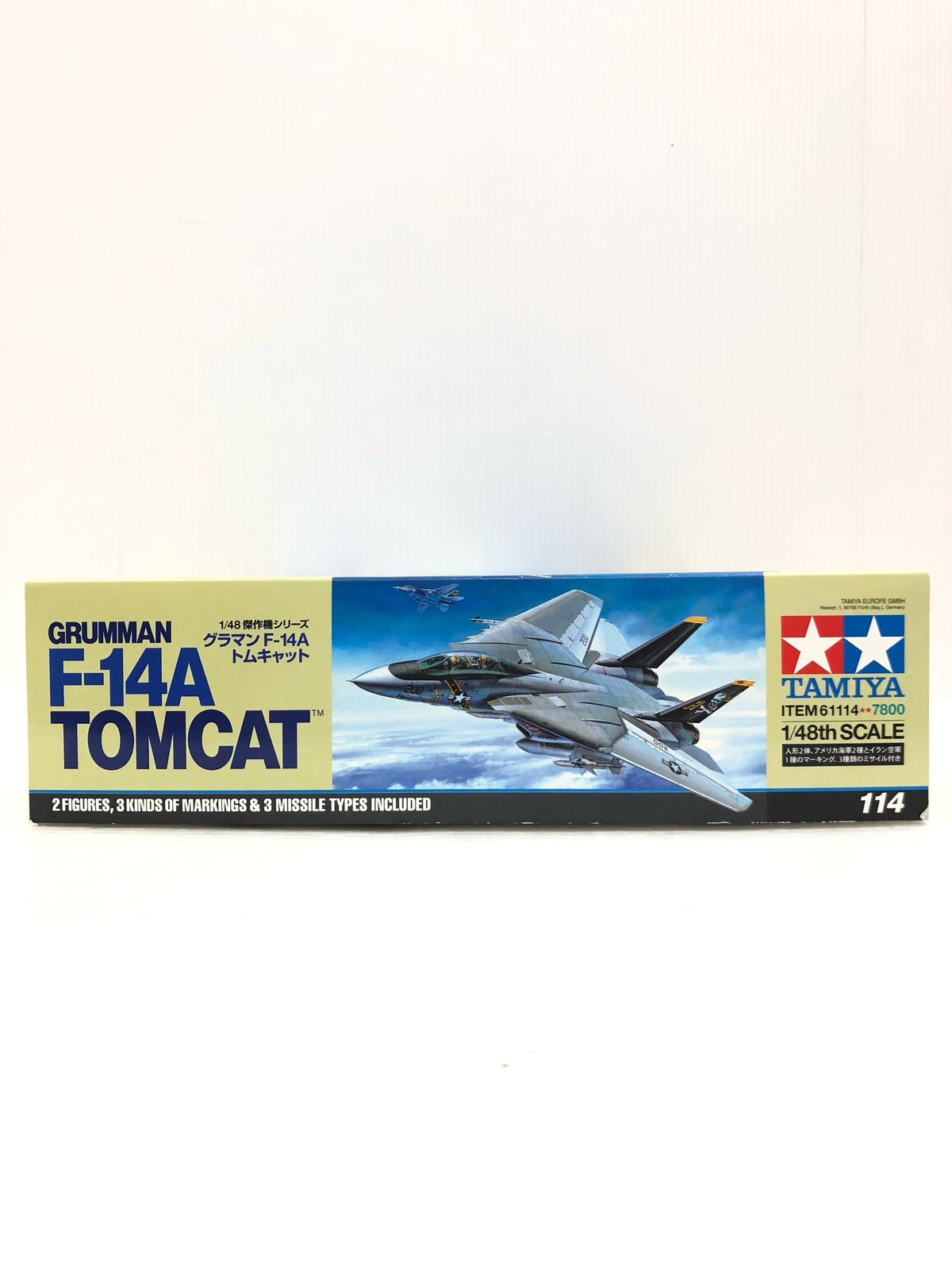 TAMIYA 1/48 No.114 グラマン F-14A トムキャット ミリタリープラモ