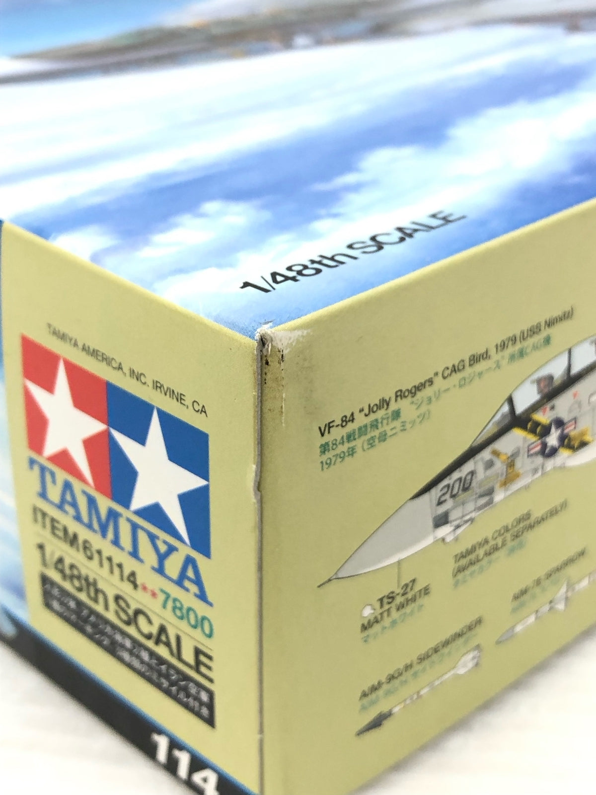 TAMIYA 1/48 No.114 グラマン F-14A トムキャット ミリタリープラモ