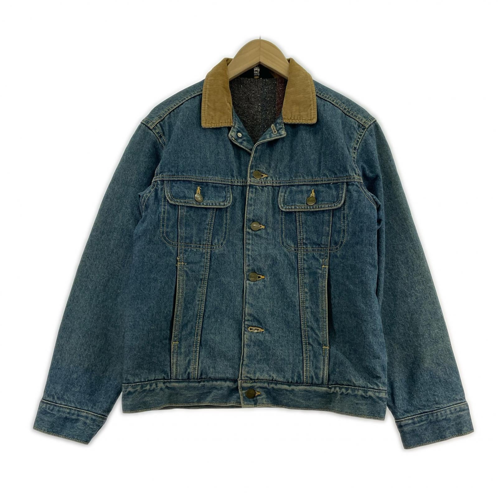 デニムジャケット BLUE WAY ブランケット付デニムジャケット（M) M ブルー