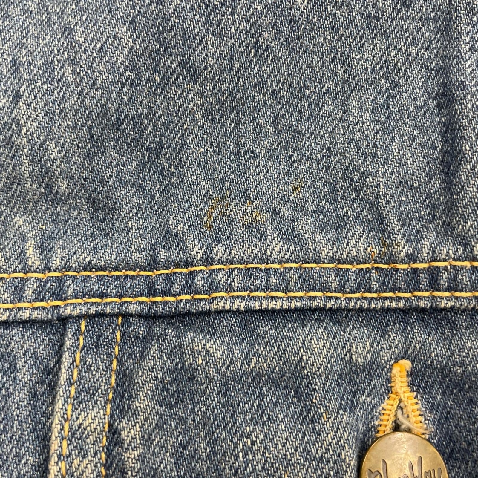 デニムジャケット BLUE WAY ブランケット付デニムジャケット（M) M ブルー