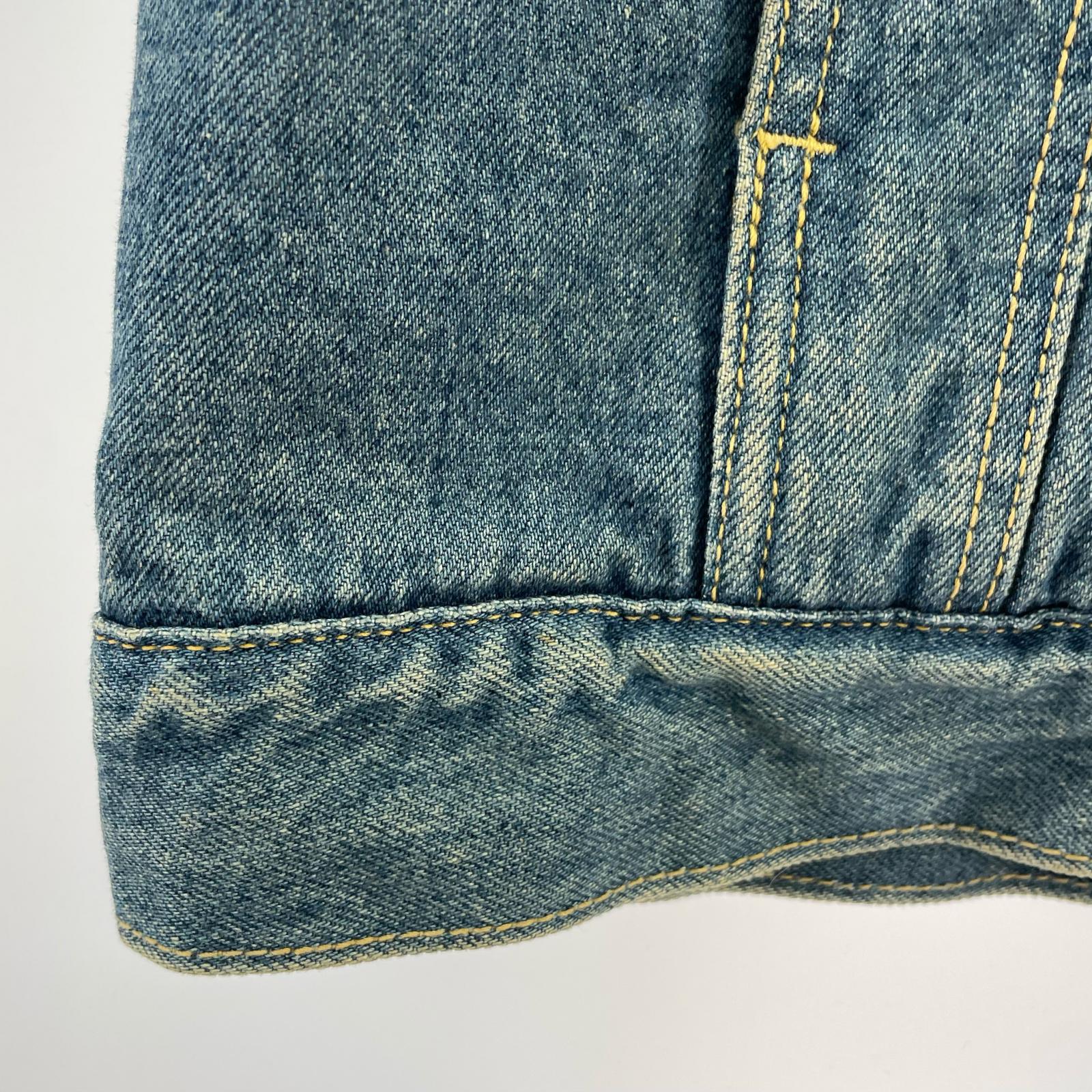 デニムジャケット BLUE WAY ブランケット付デニムジャケット（M) M ブルー
