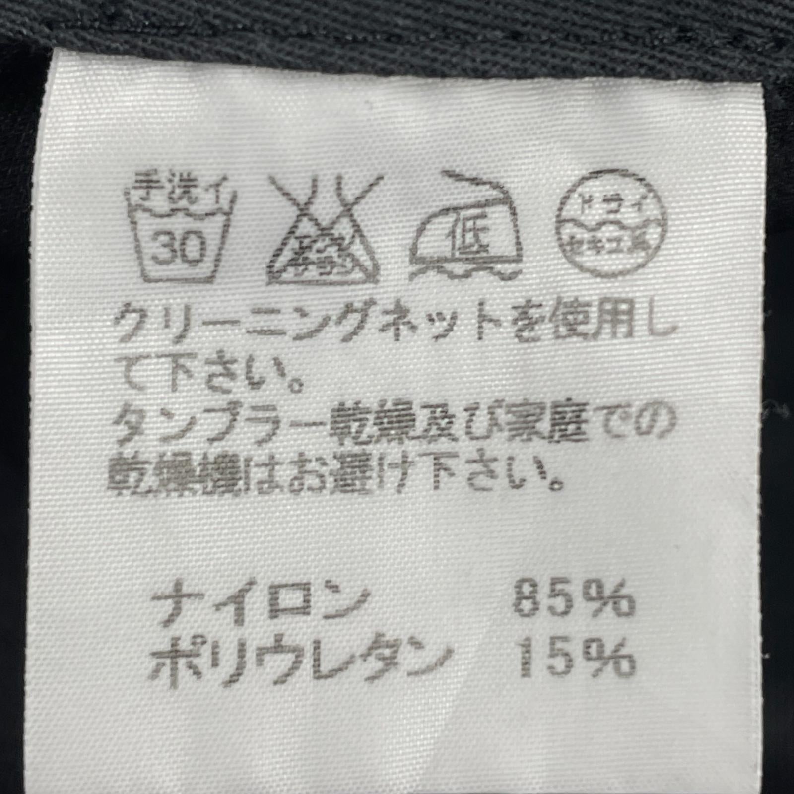 パンツ テーパードスラックス　2 2 ブラック