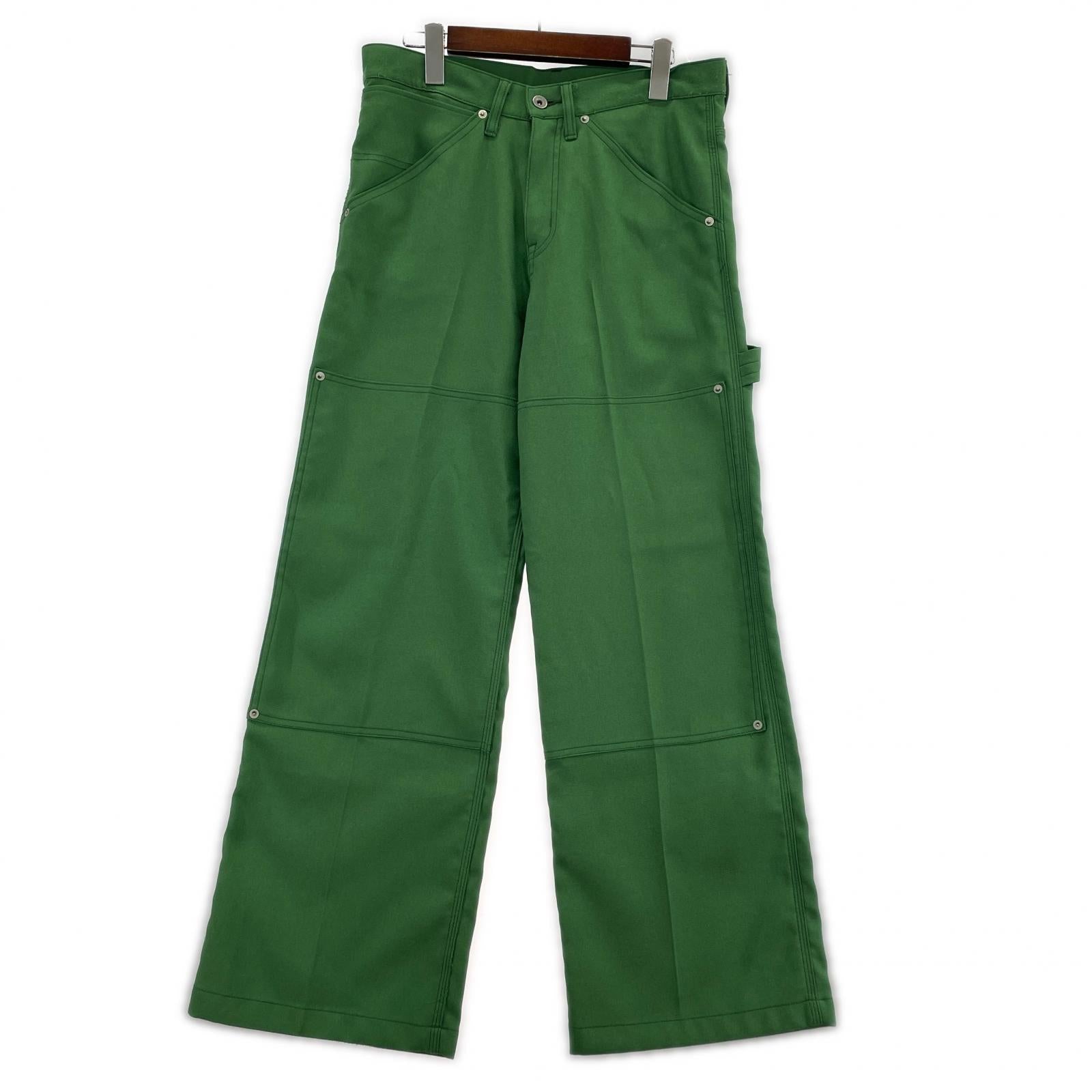 パンツ 22SS Pinter Flasher Pressed Pants S S グリーン