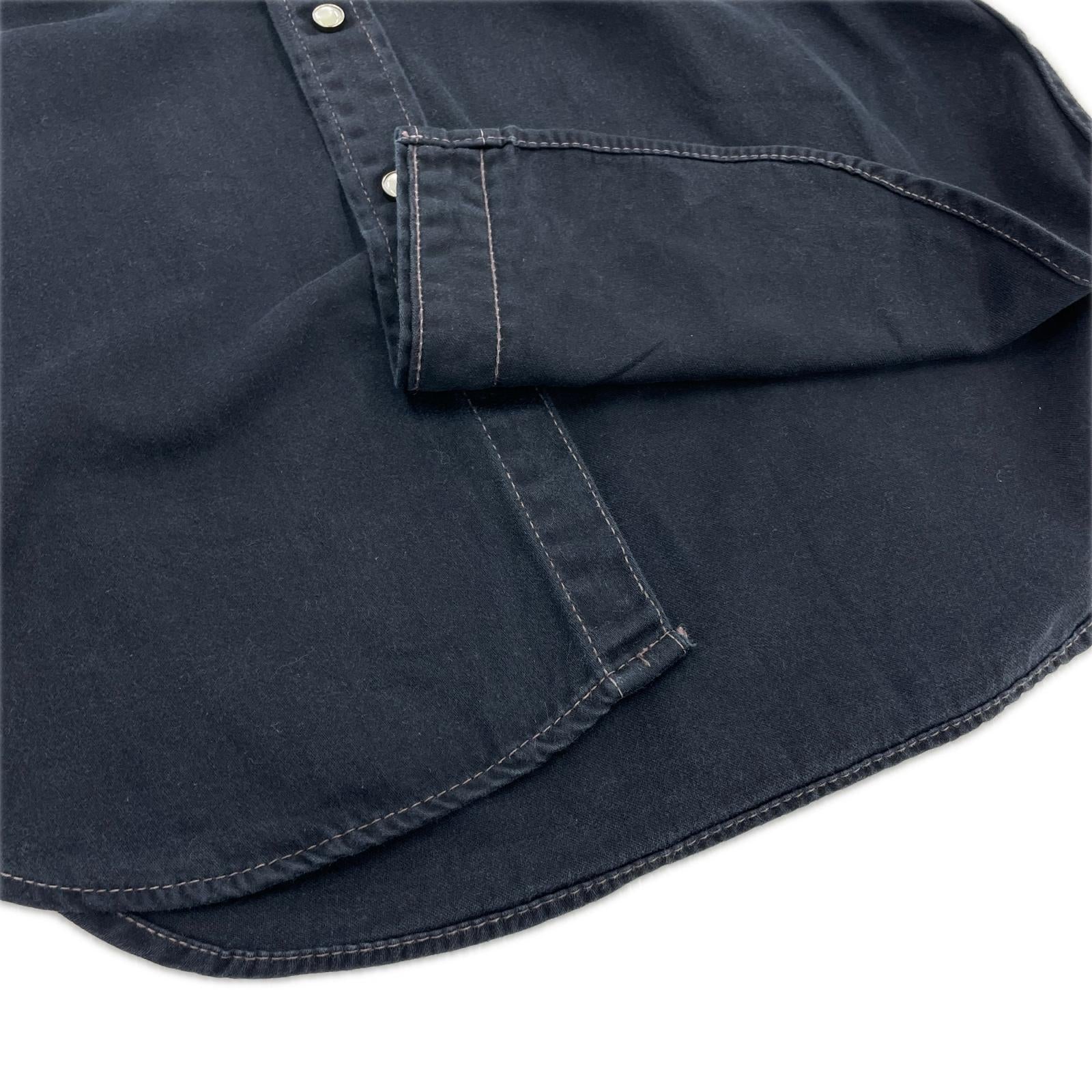 長袖シャツ LOT105 BLK 14 ブラック