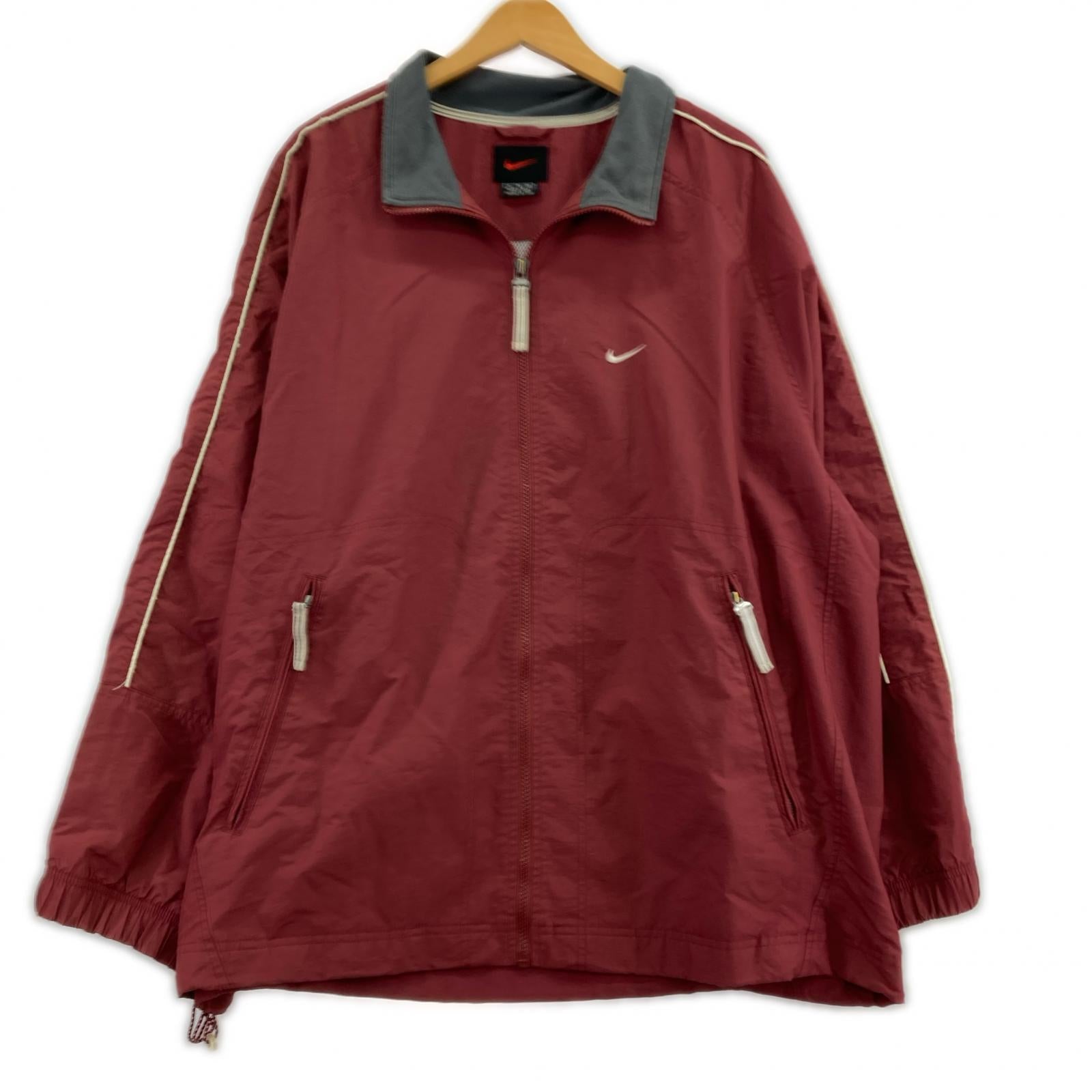 ジャケット OLD ナイロンジャケット (XL) 赤 レッド
