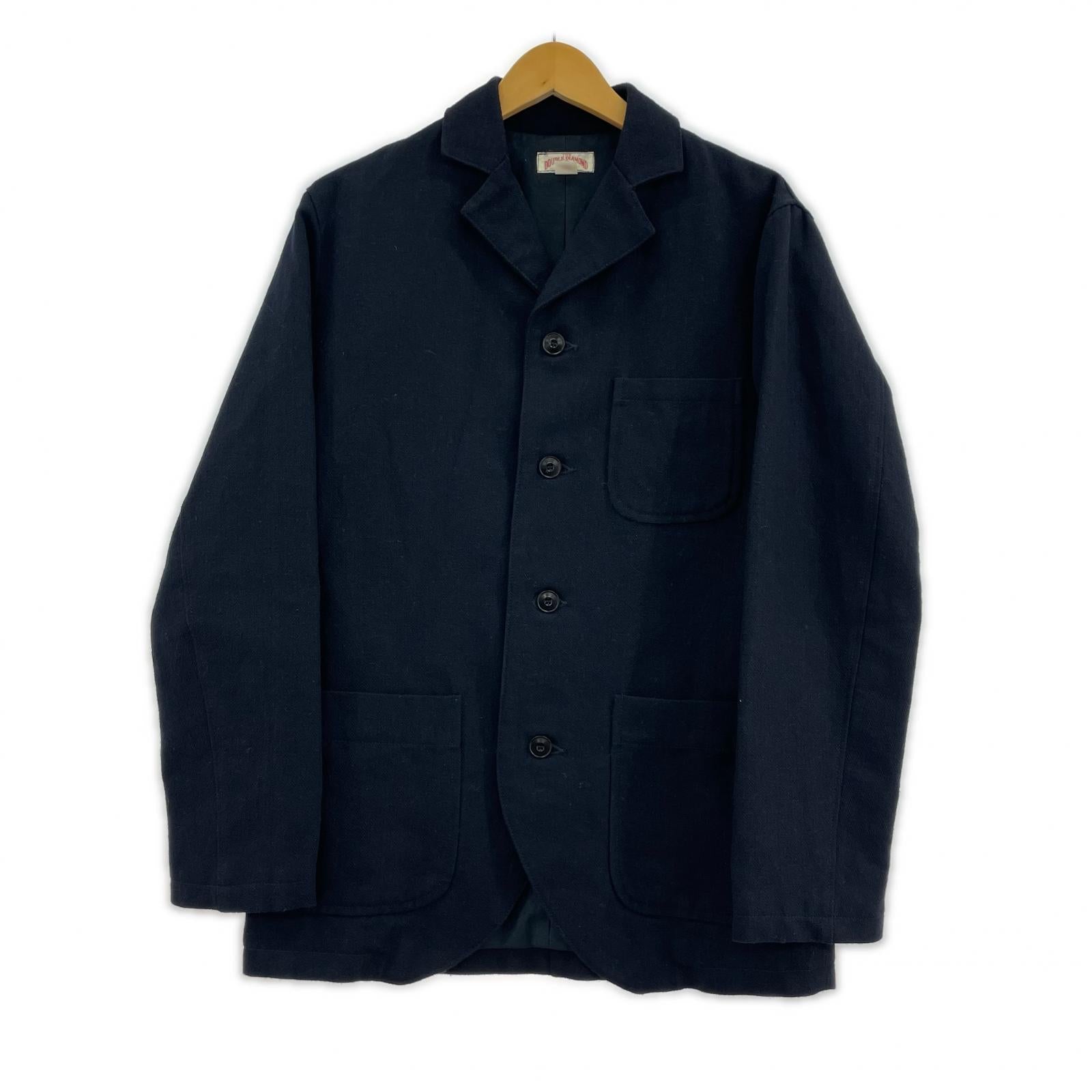 ジャケット DOUBLE DIAMOND TWILL SACK COAT NAVY 36 ネイビー
