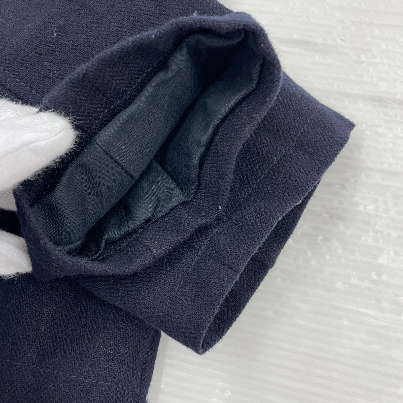 ジャケット DOUBLE DIAMOND TWILL SACK COAT NAVY 36 ネイビー