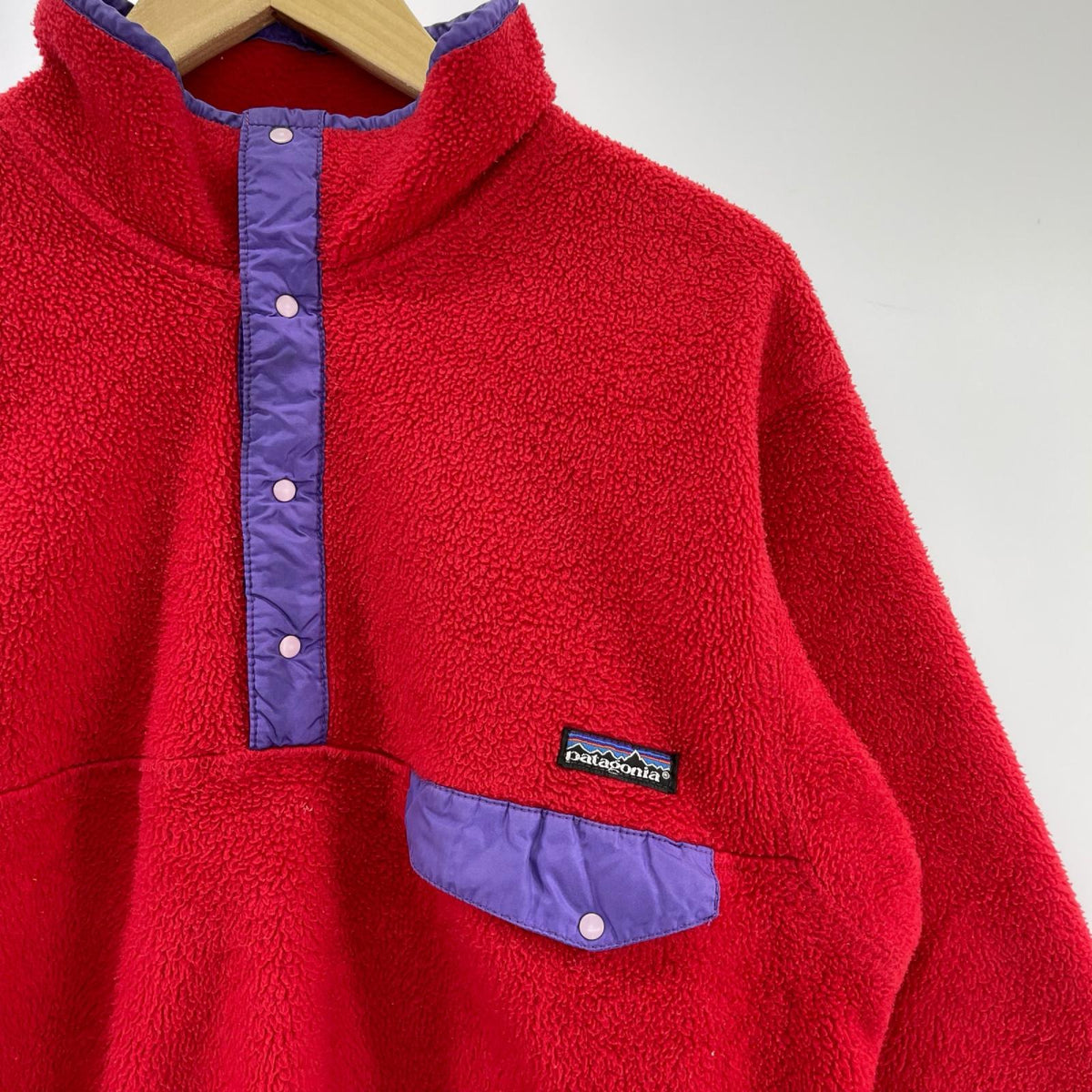 その他アウター 90s USA製 ｽﾅｯﾌﾟT 赤 Ｍ M