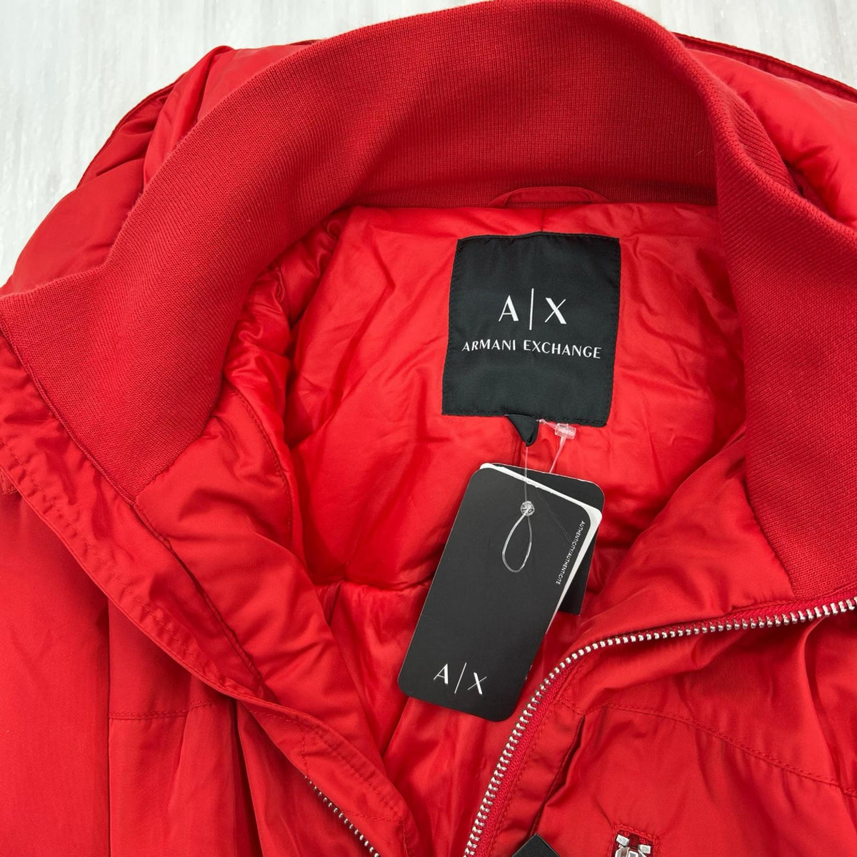 ブルゾン 中綿 ﾅｲﾛﾝ 赤 (M) M レッド