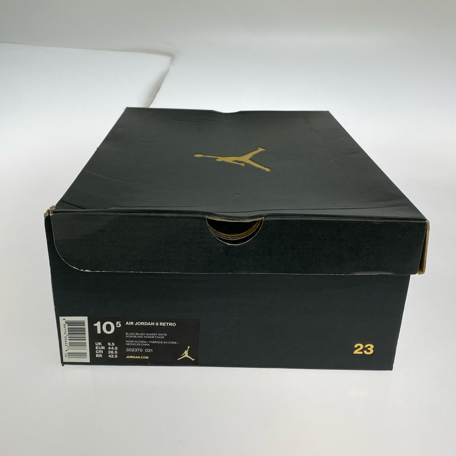 スニーカー AIR JORDAN 9 RETRO CITY OF FLIGHT(28.5) 28.5cm (US10 1/2 UK10 EU47) ブラック