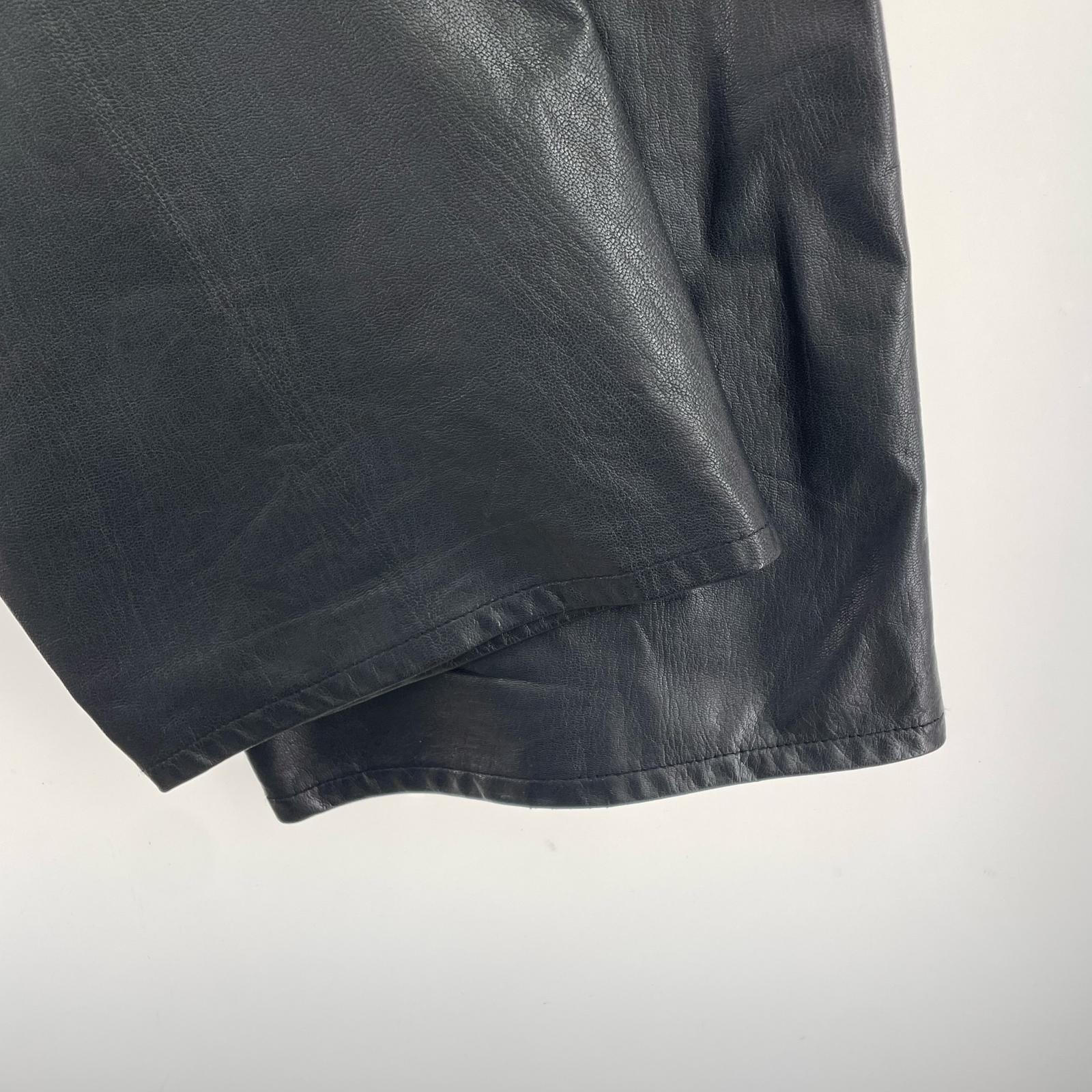 パンツ ×JOURNAL STANDARD レザーペインター 黒 (L) L ブラック