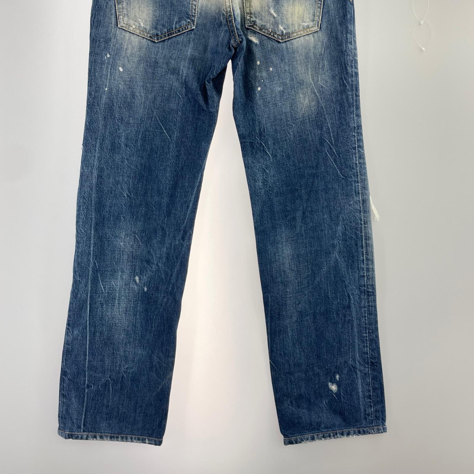 デニムパンツ skinny jeans 42 42 ブルー