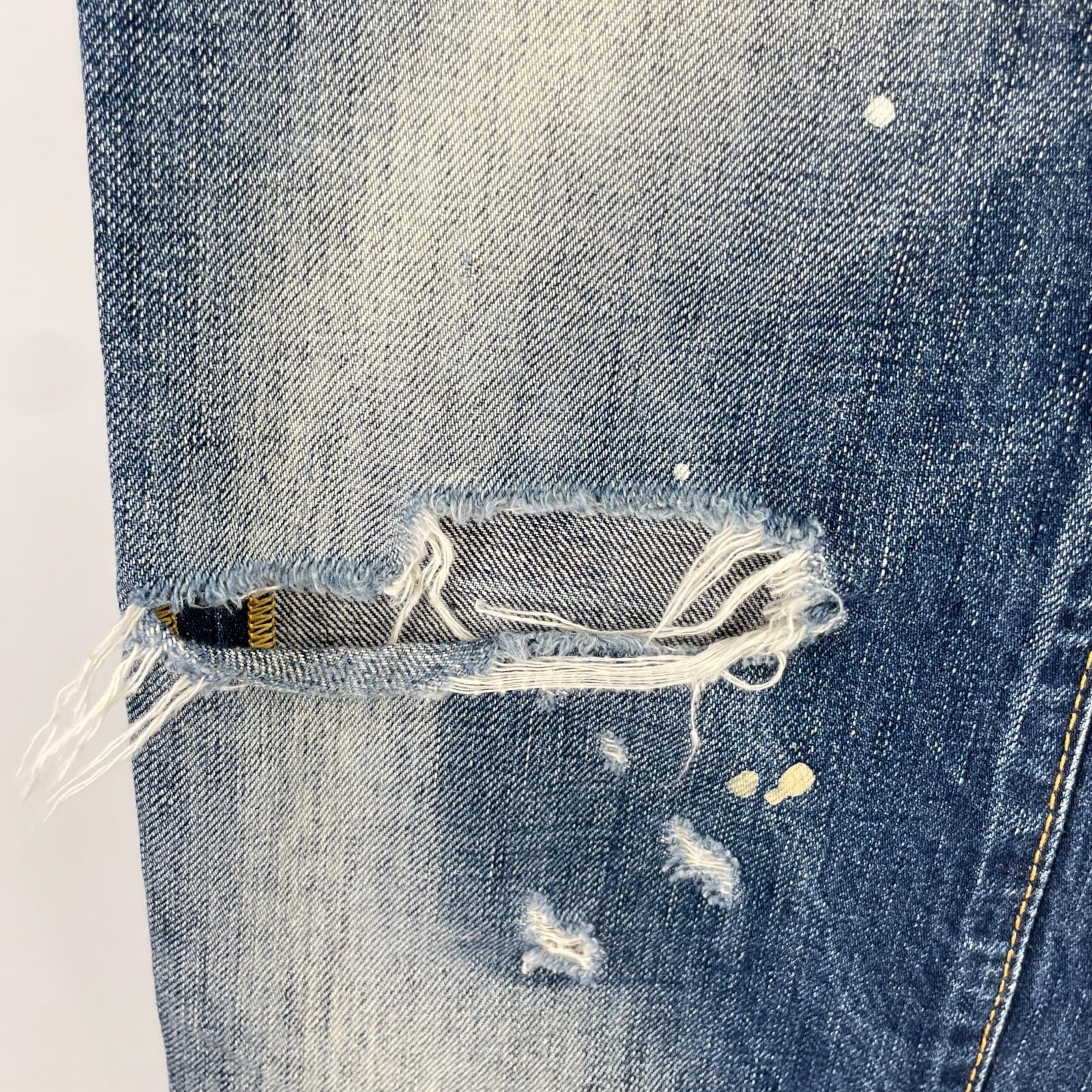 デニムパンツ skinny jeans 42 42 ブルー