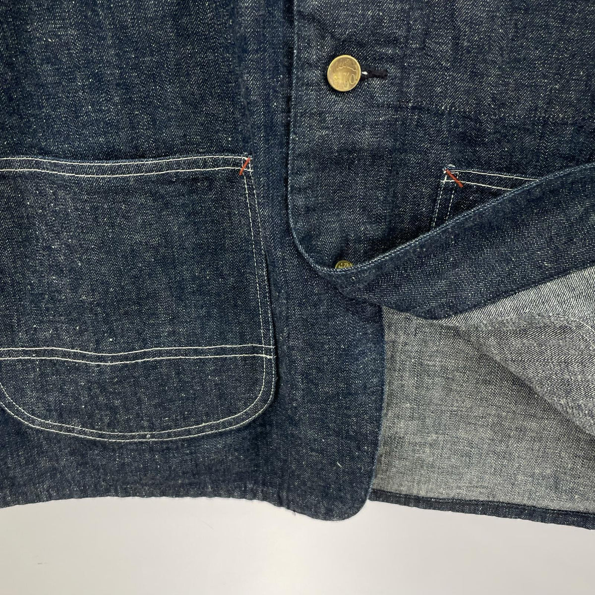 デニムジャケット ENGINEER WW2 COVERALL ブルー