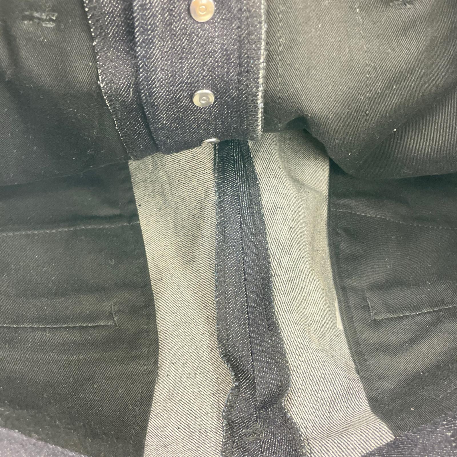 デニムパンツ NEMETH ダークデニムサルエルパンツ（M) M ネイビー