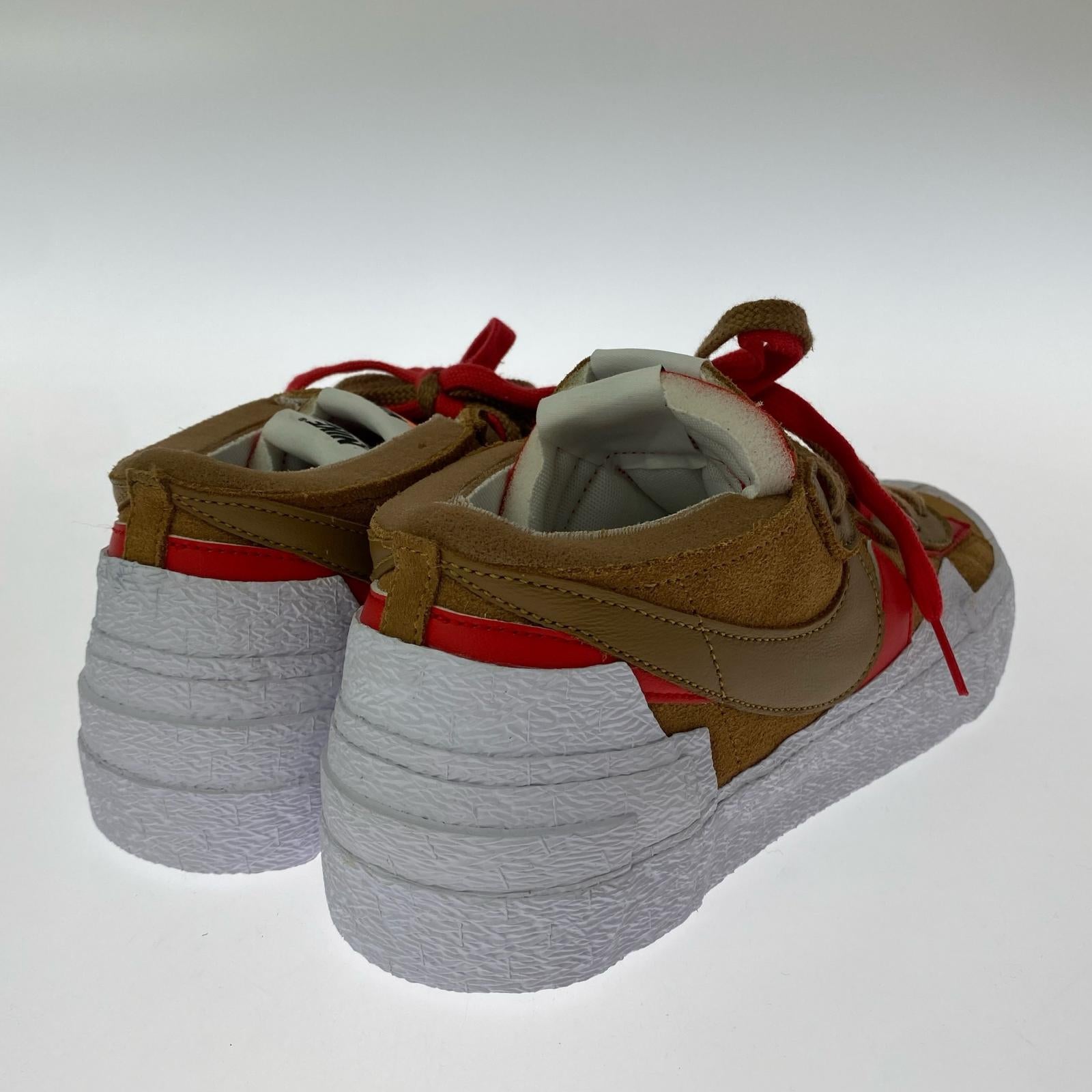 スニーカー SACAI BLAZER LOW（27.5） 27.5cm (US9 1/2 UK9 EU45) ブラウン