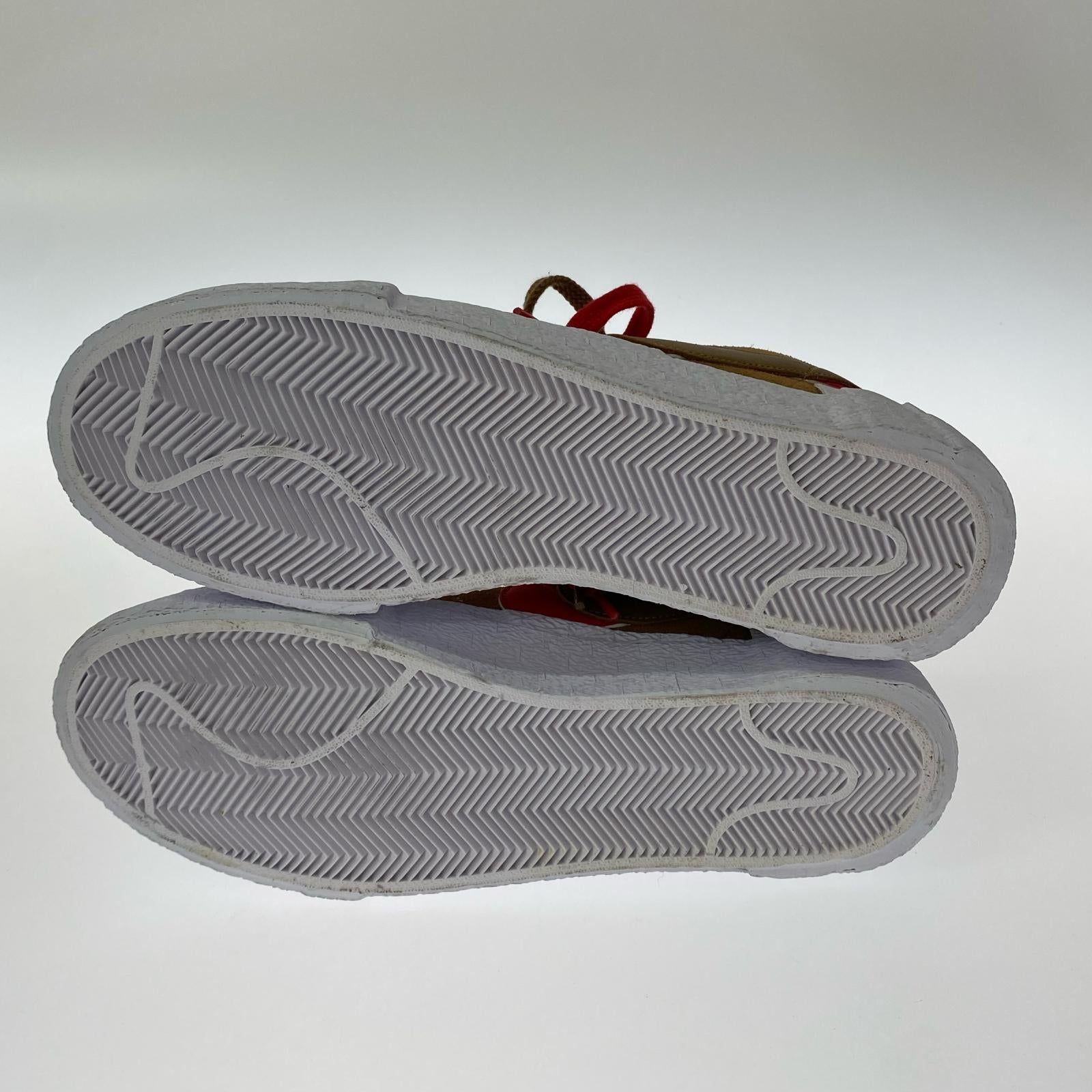 スニーカー SACAI BLAZER LOW（27.5） 27.5cm (US9 1/2 UK9 EU45) ブラウン