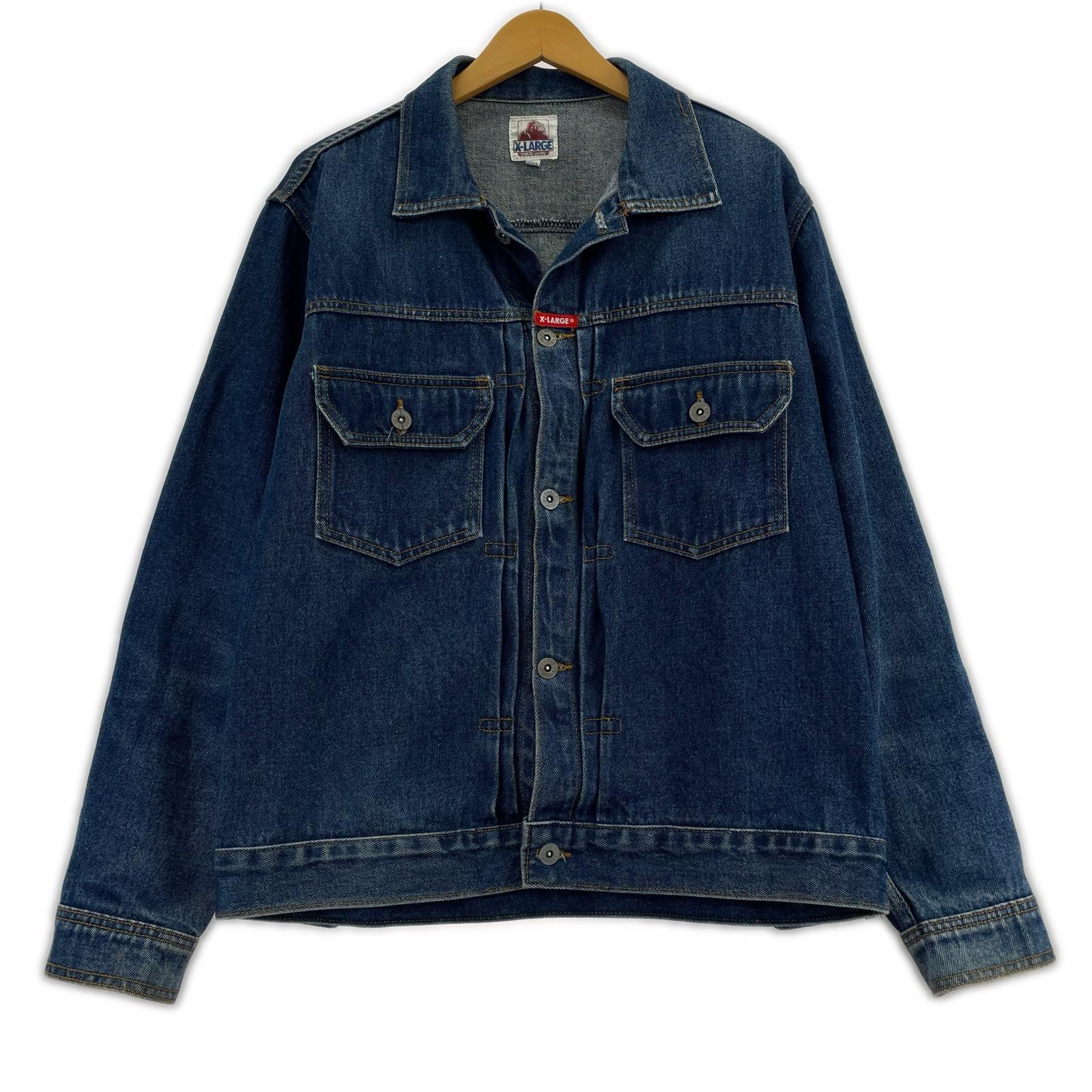 デニムジャケット 90s USA製 2nd type デニムジャケット L