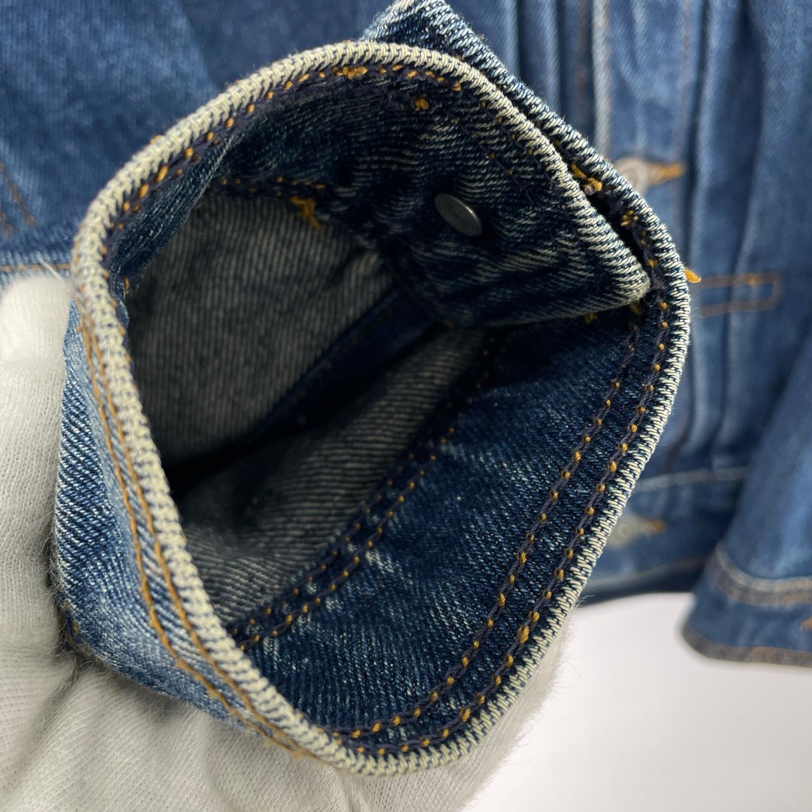 デニムジャケット 90s USA製 2nd type デニムジャケット L