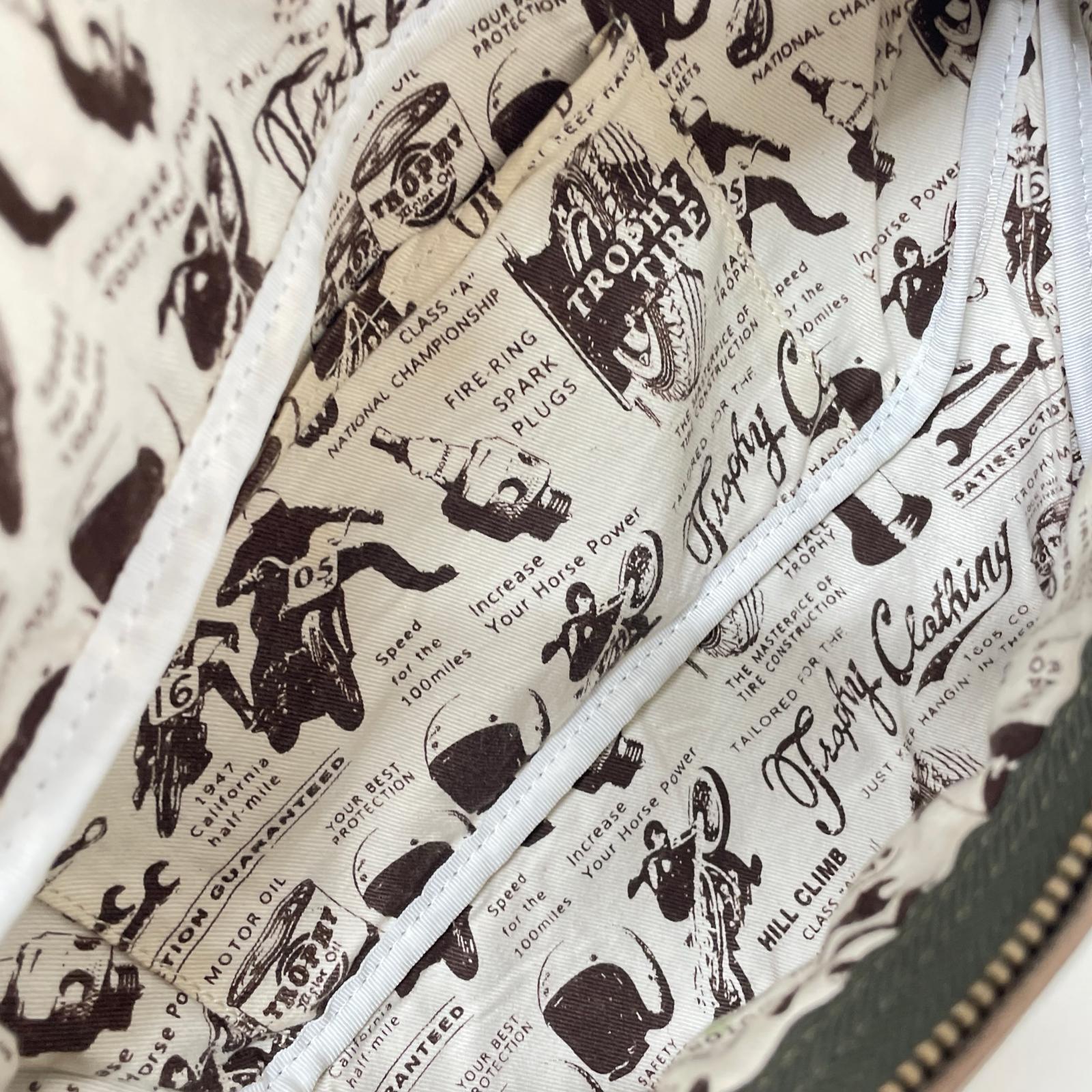 ショルダーバッグ TROPHY CLOTHING ダック ショルダーバッグ 緑 グリーン
