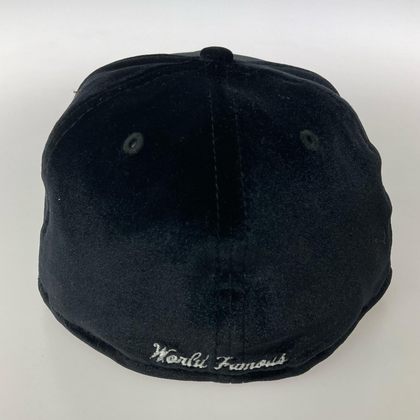 キャップ ×NEW ERA Velour Box Logo ブラック