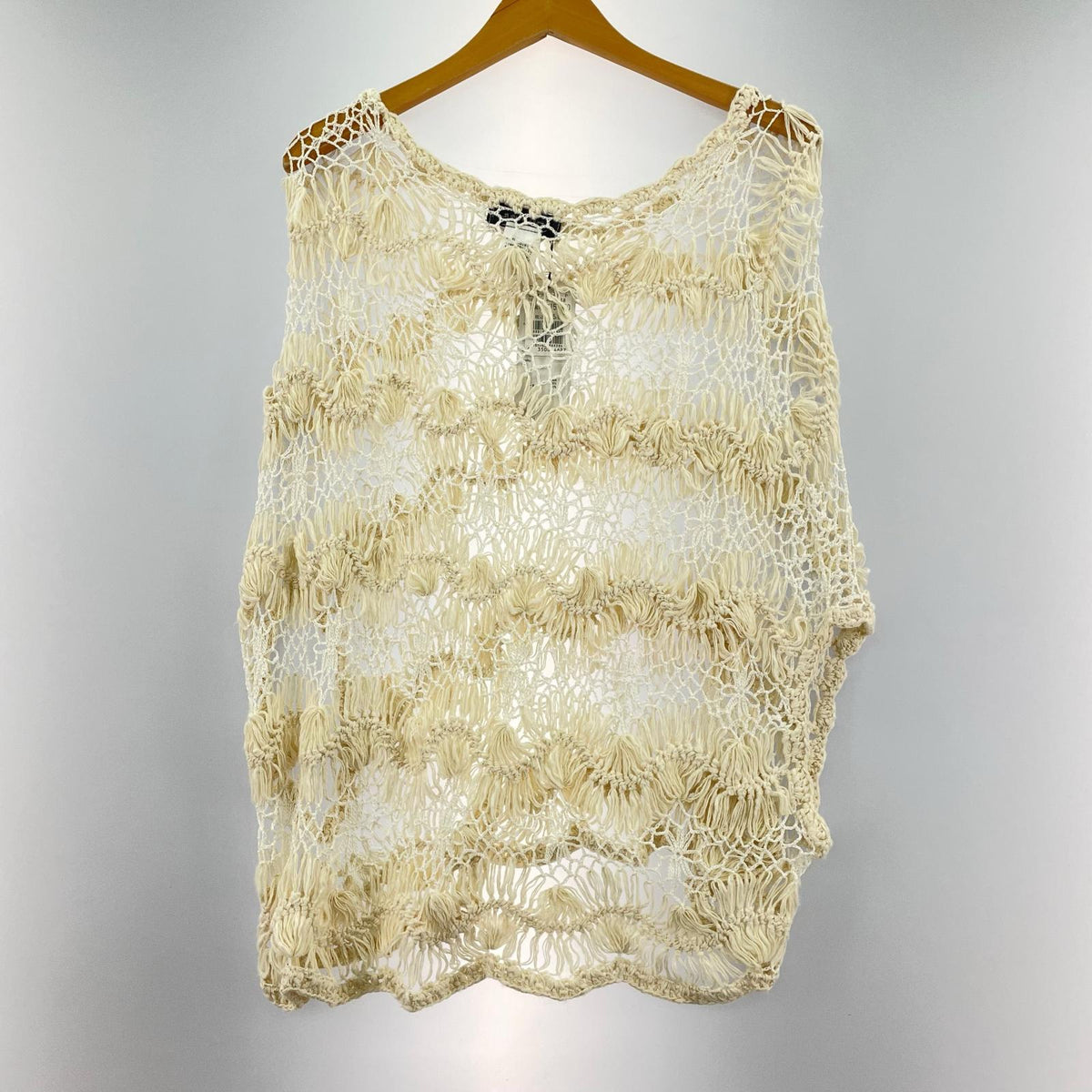 ニット GRAND TABEL クロシェニット BEG 9号 ベージュ