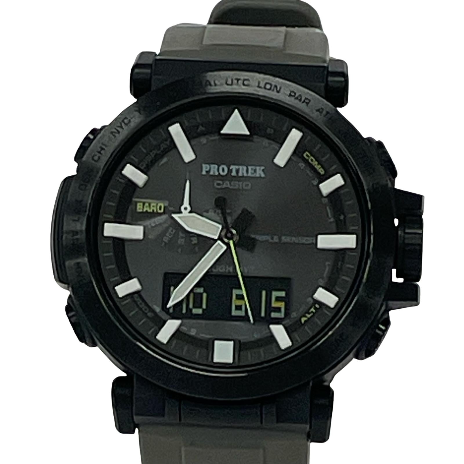 腕時計 CASIO PRW-6620YFM PRO TREK Climber Line 腕時計 ブラック