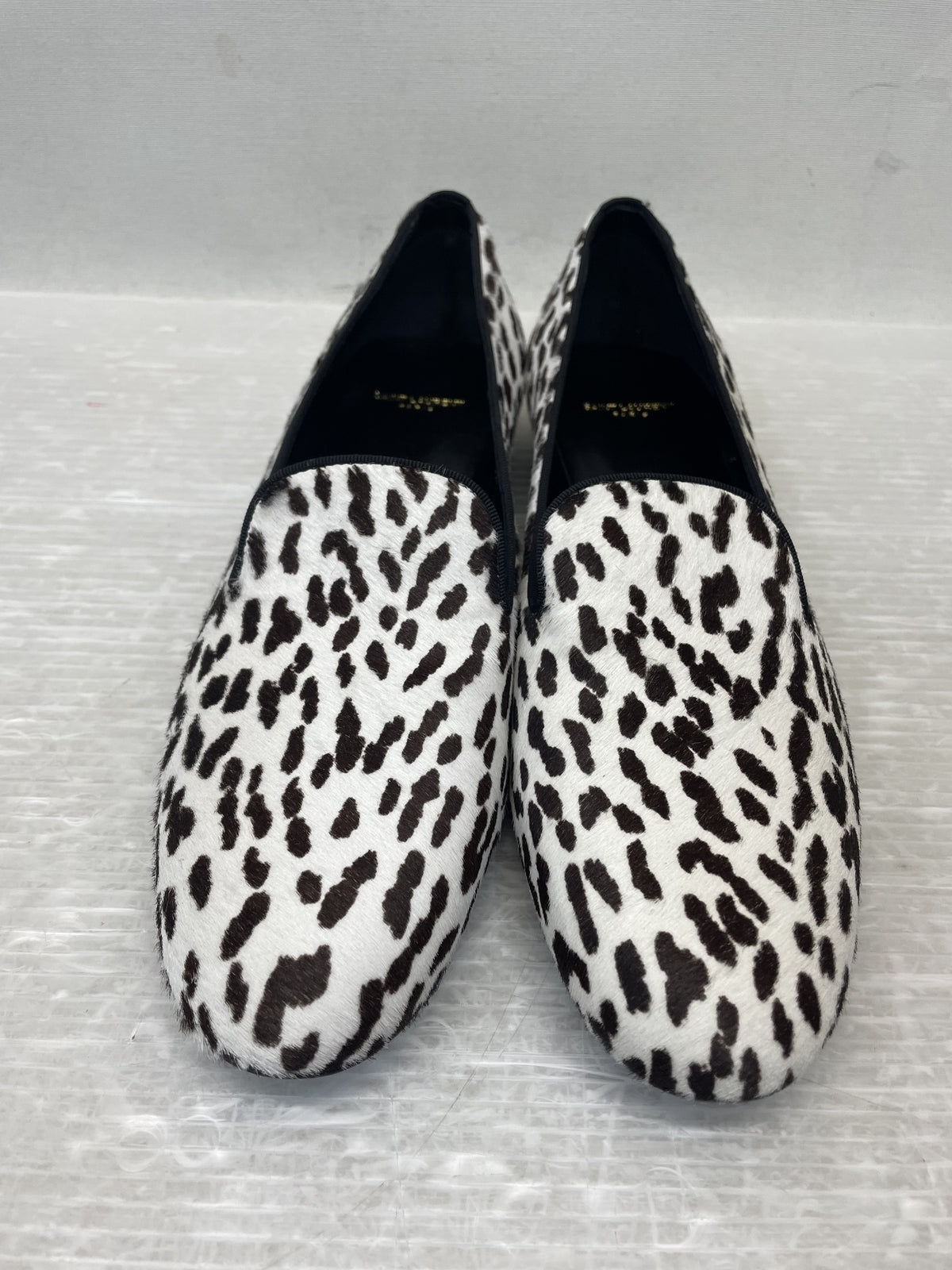 SAINT LAURENT Baby Cat ハラコスリッポン 37 1/2